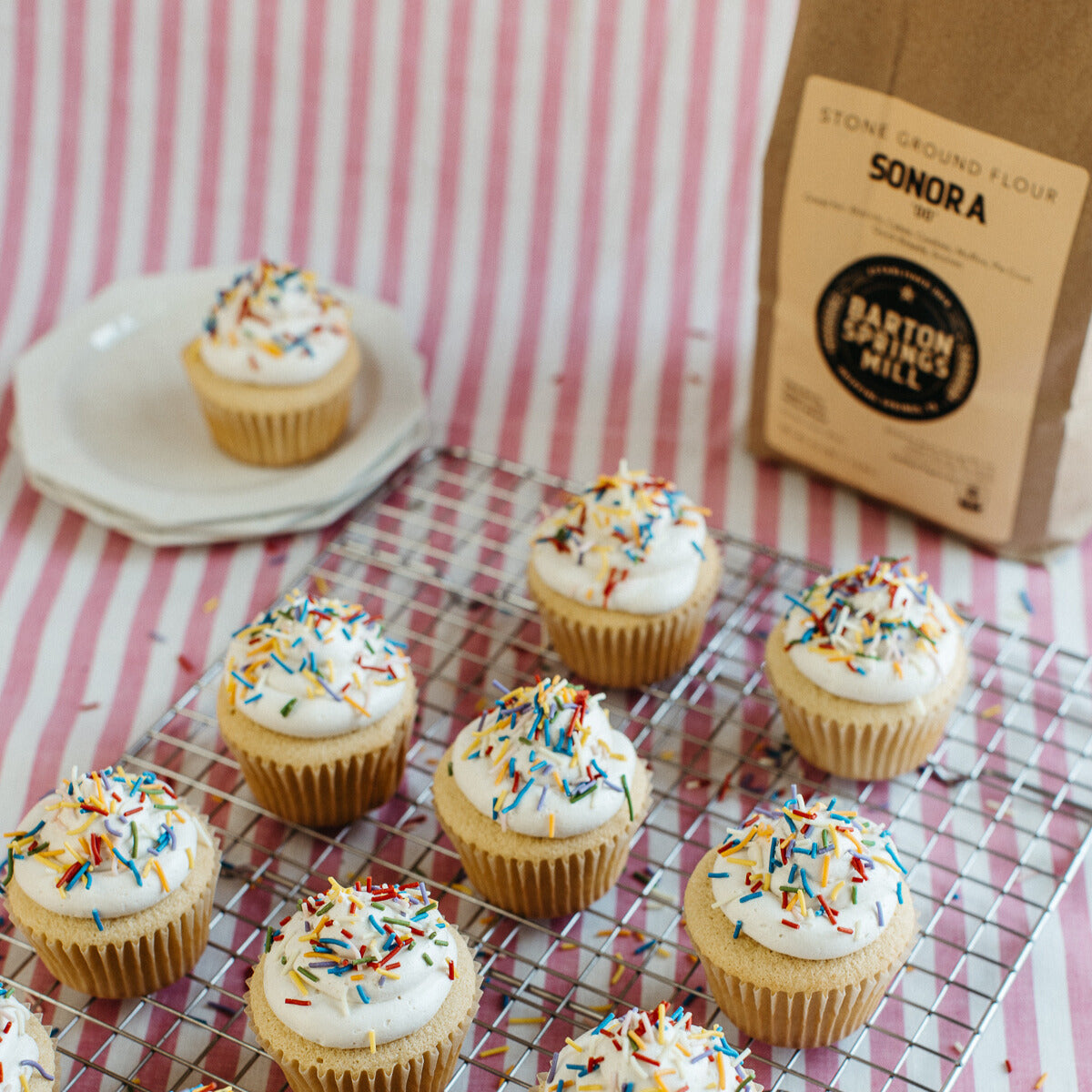 Chiffon Vanilla Cupcakes