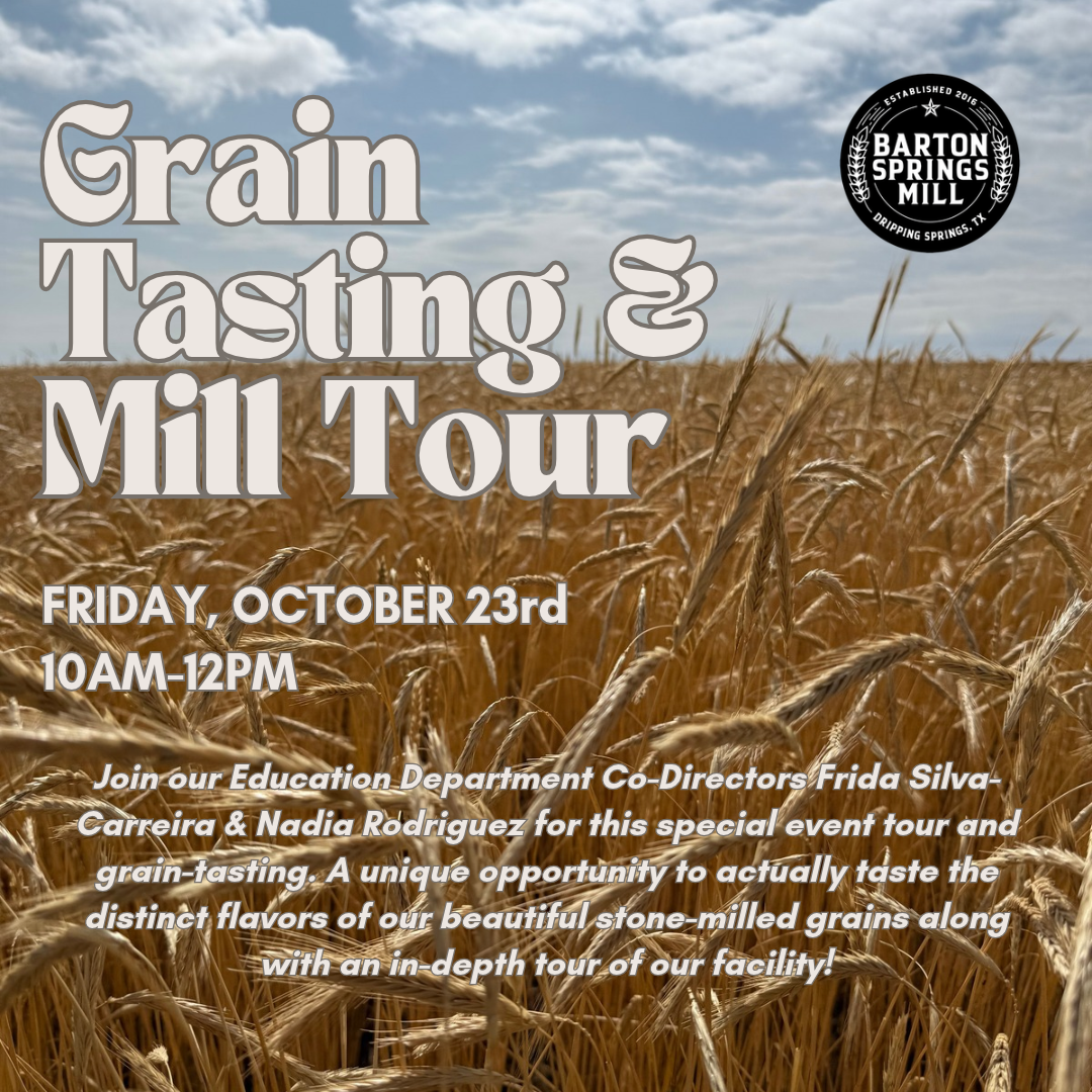 TOUR & GRAIN TASTING: Friday, 10/23/2026 (CLOSE-TOED SHOES REQUIRED)