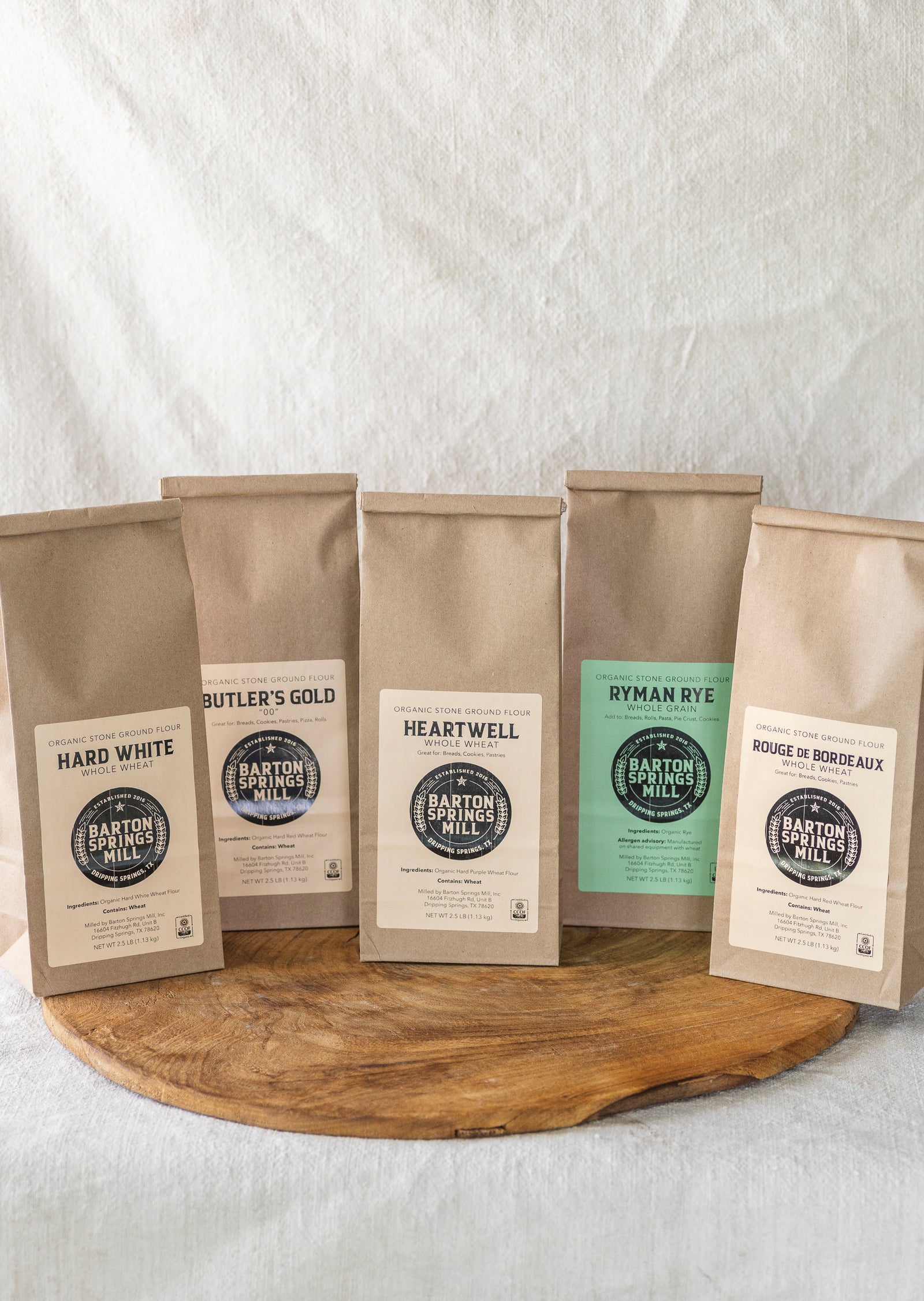 Bread Flours Bundle (certified organic)