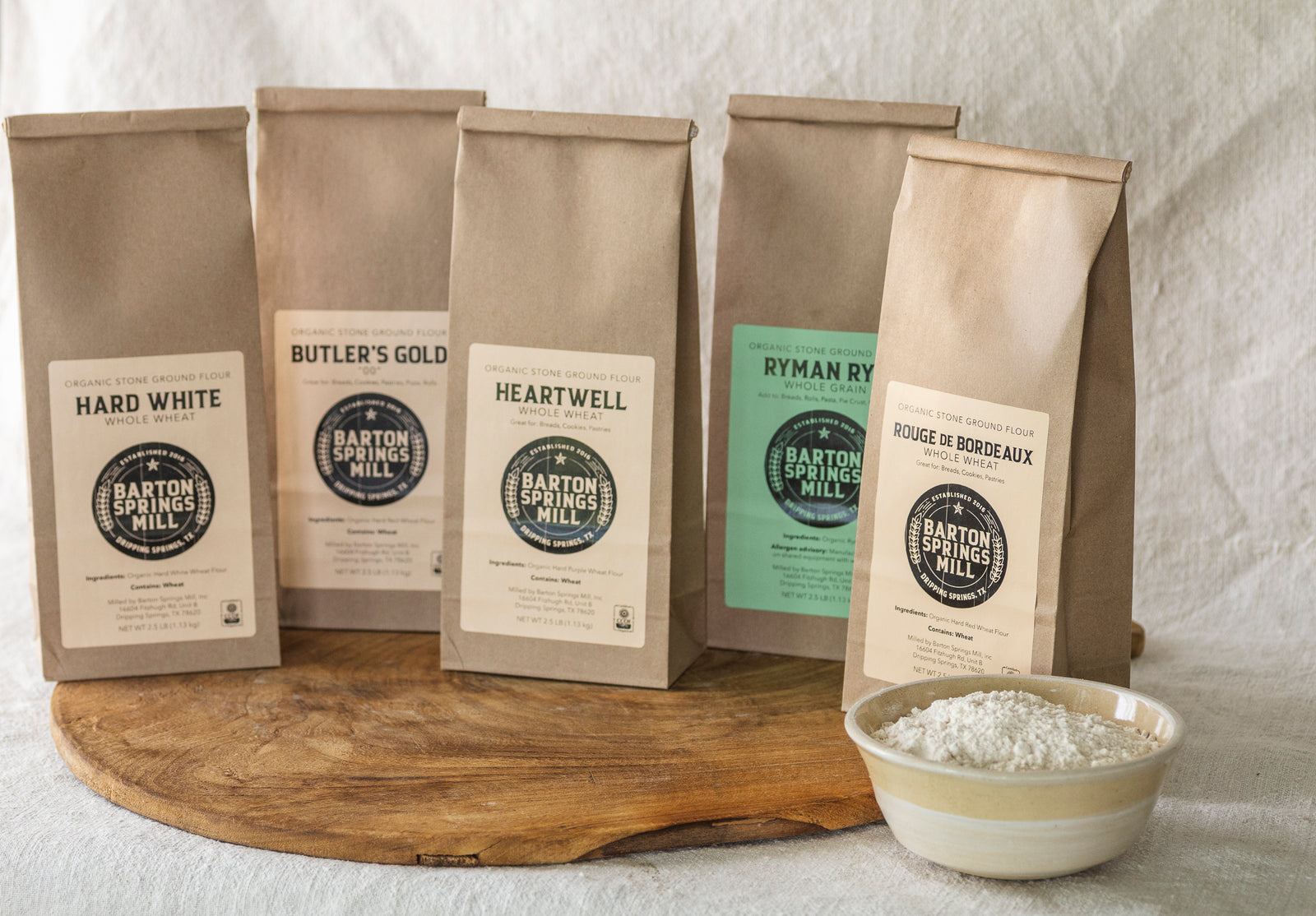 Bread Flours Bundle (certified organic)