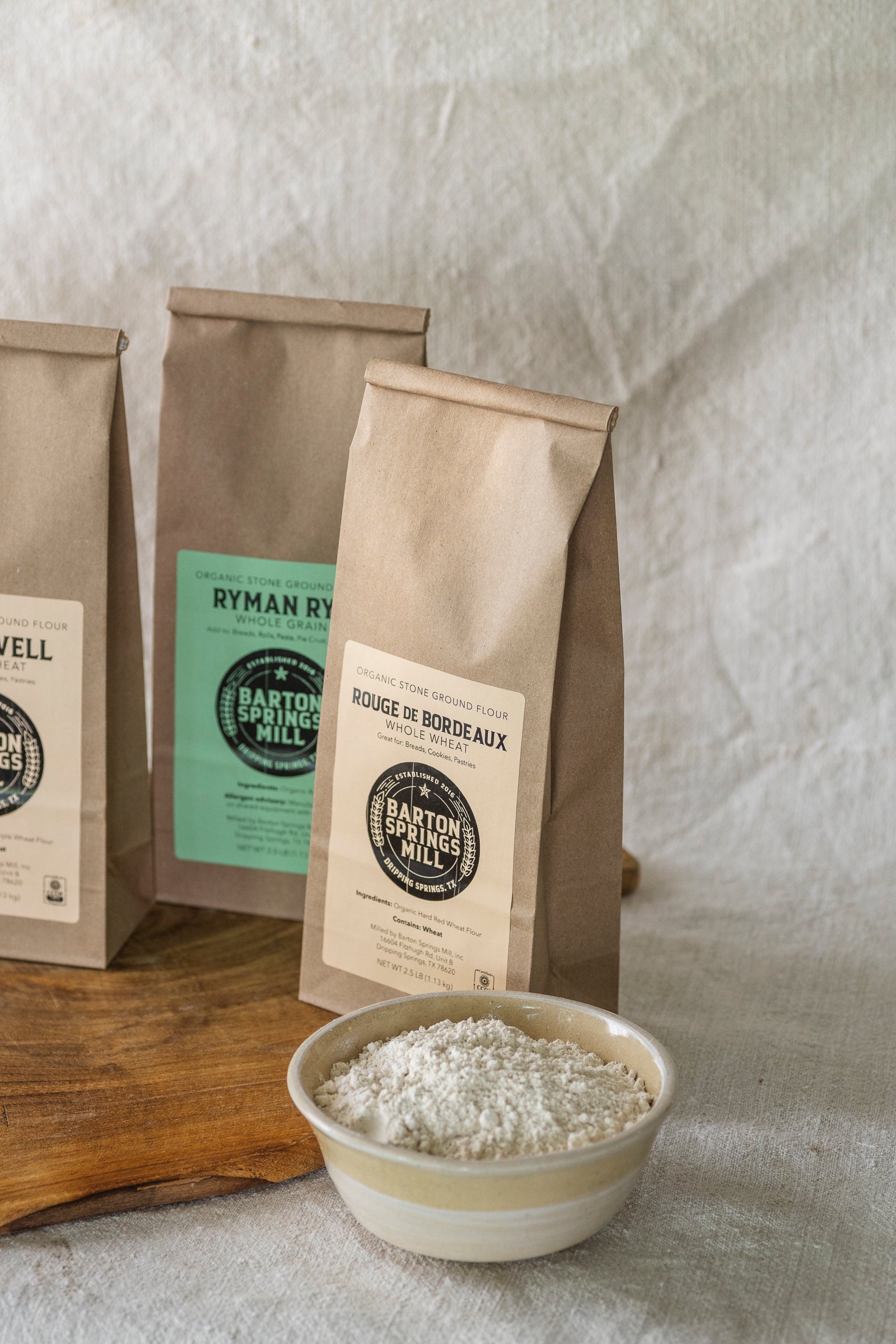 Bread Flours Bundle (certified organic)