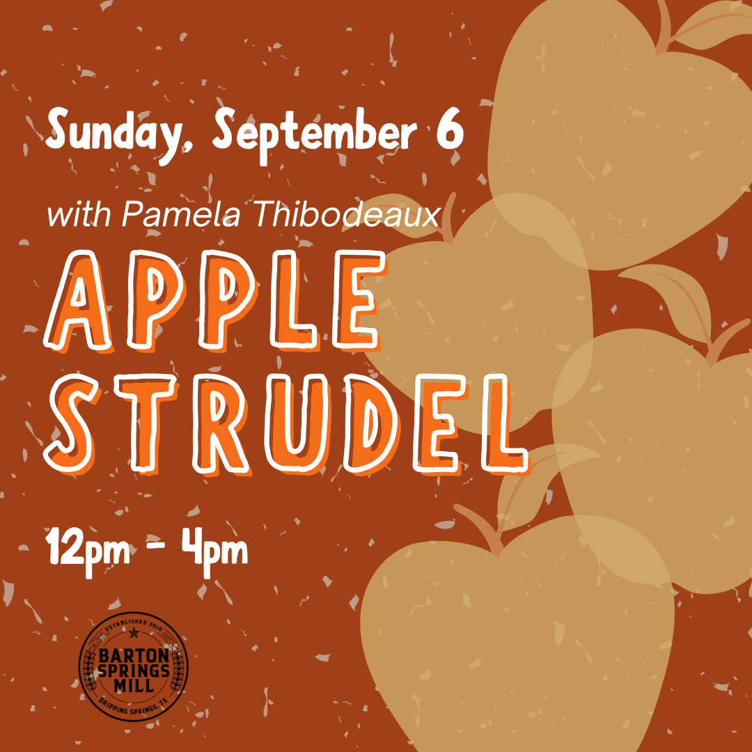 SEPTEMBER 6, 2026: Apple Strudel
