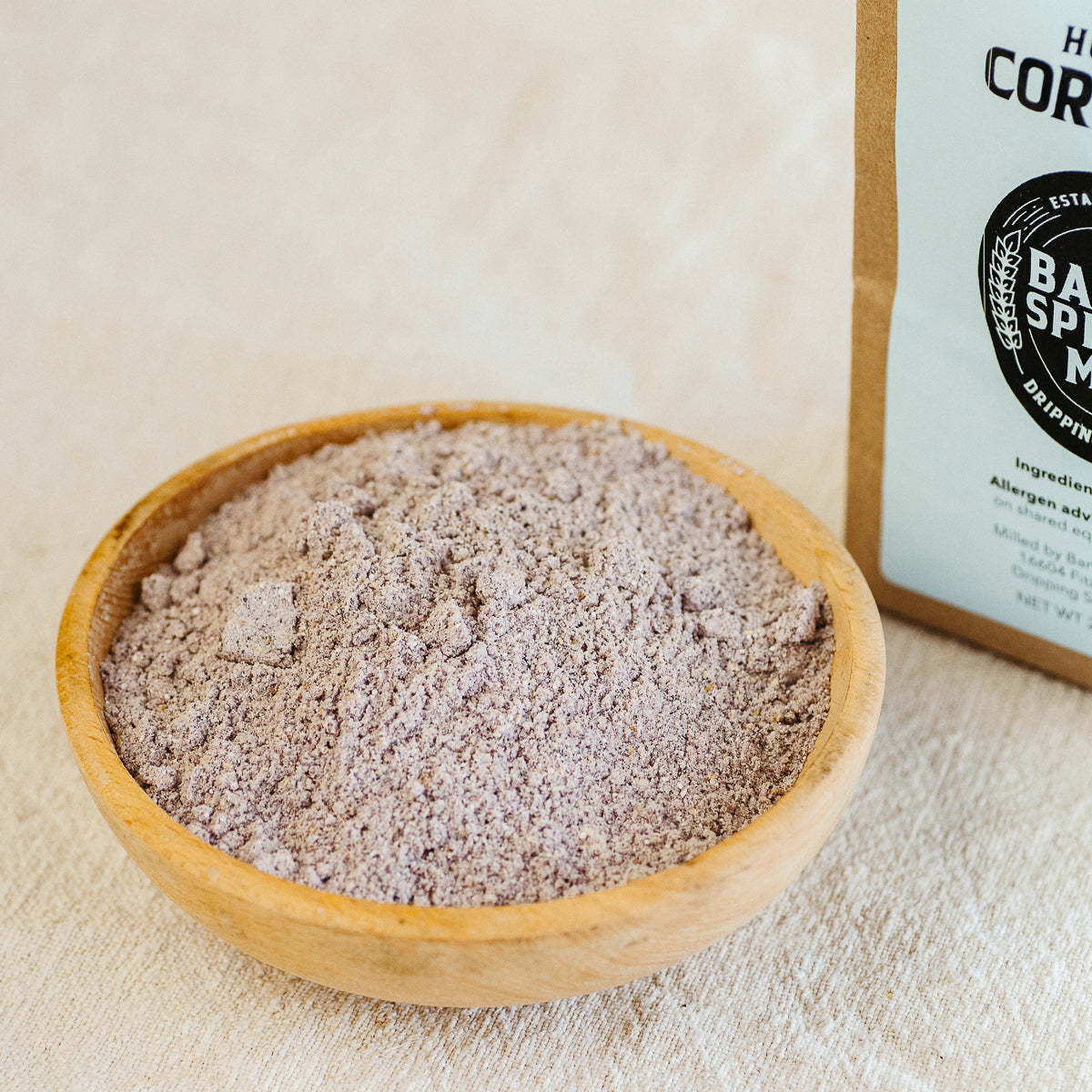 Stone Ground Cornmeal (certified organic)