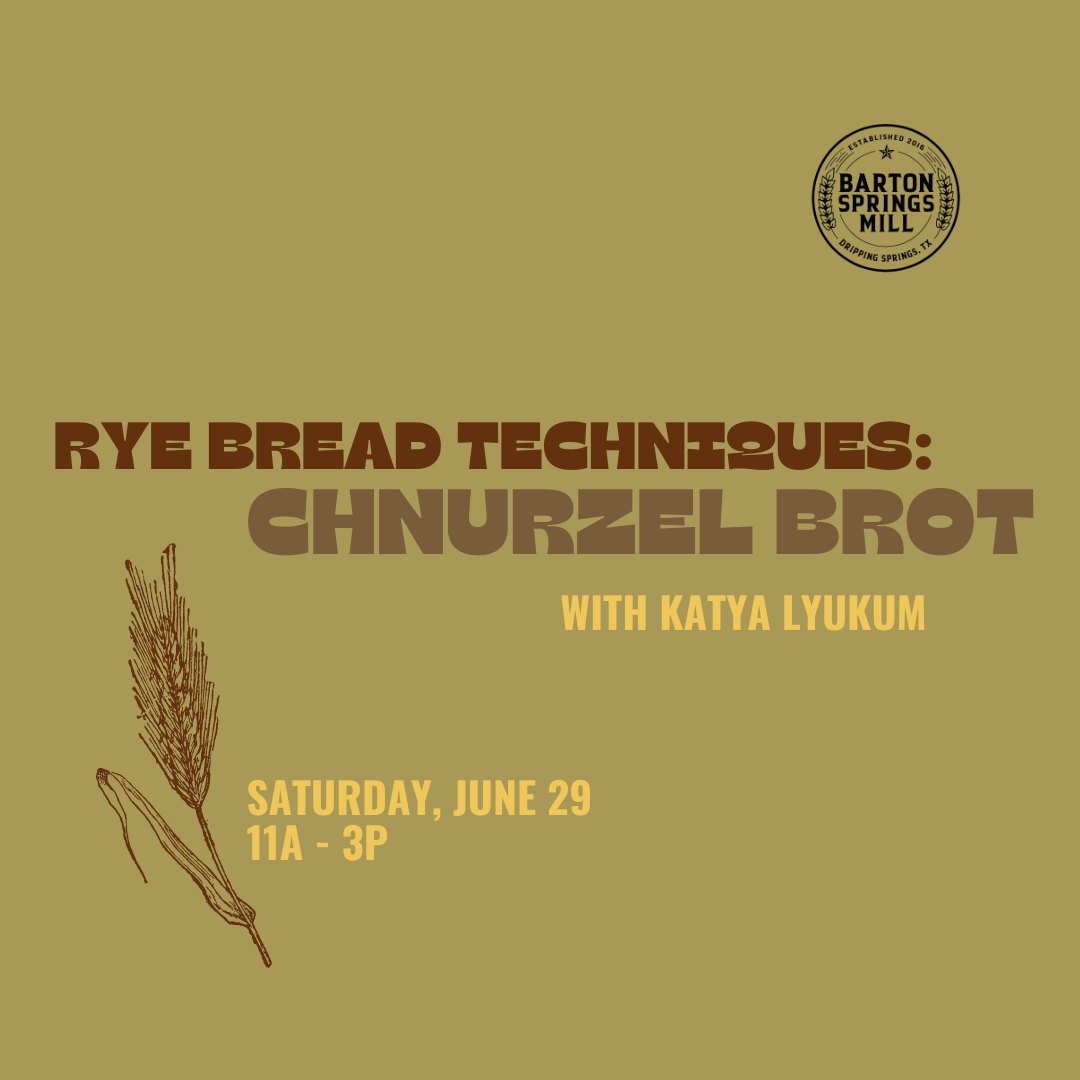 JUNE 29, 2024: Rye Bread Techniques - Chnurzel Brot