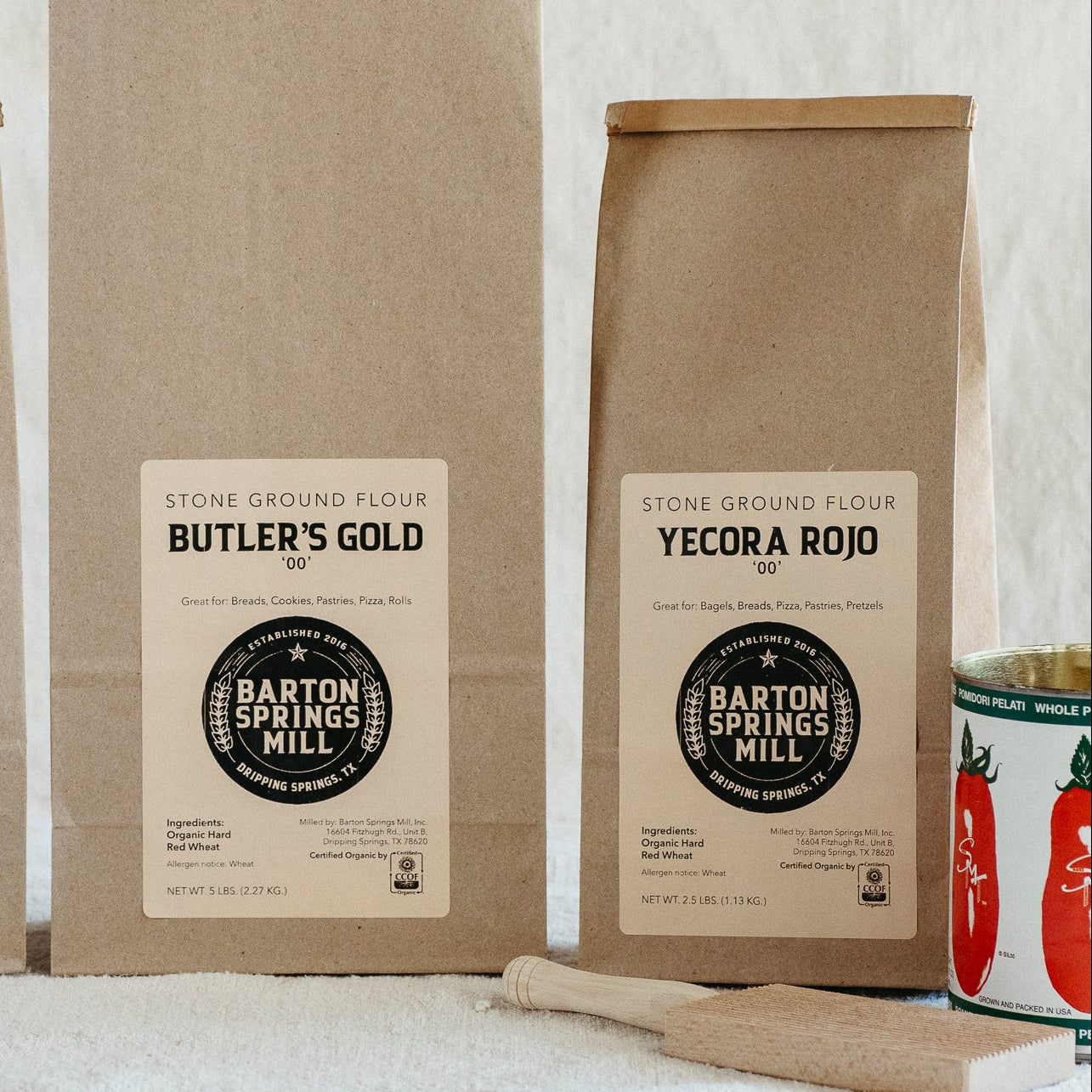 Pizza & Pasta Flours Bundle (certified organic)
