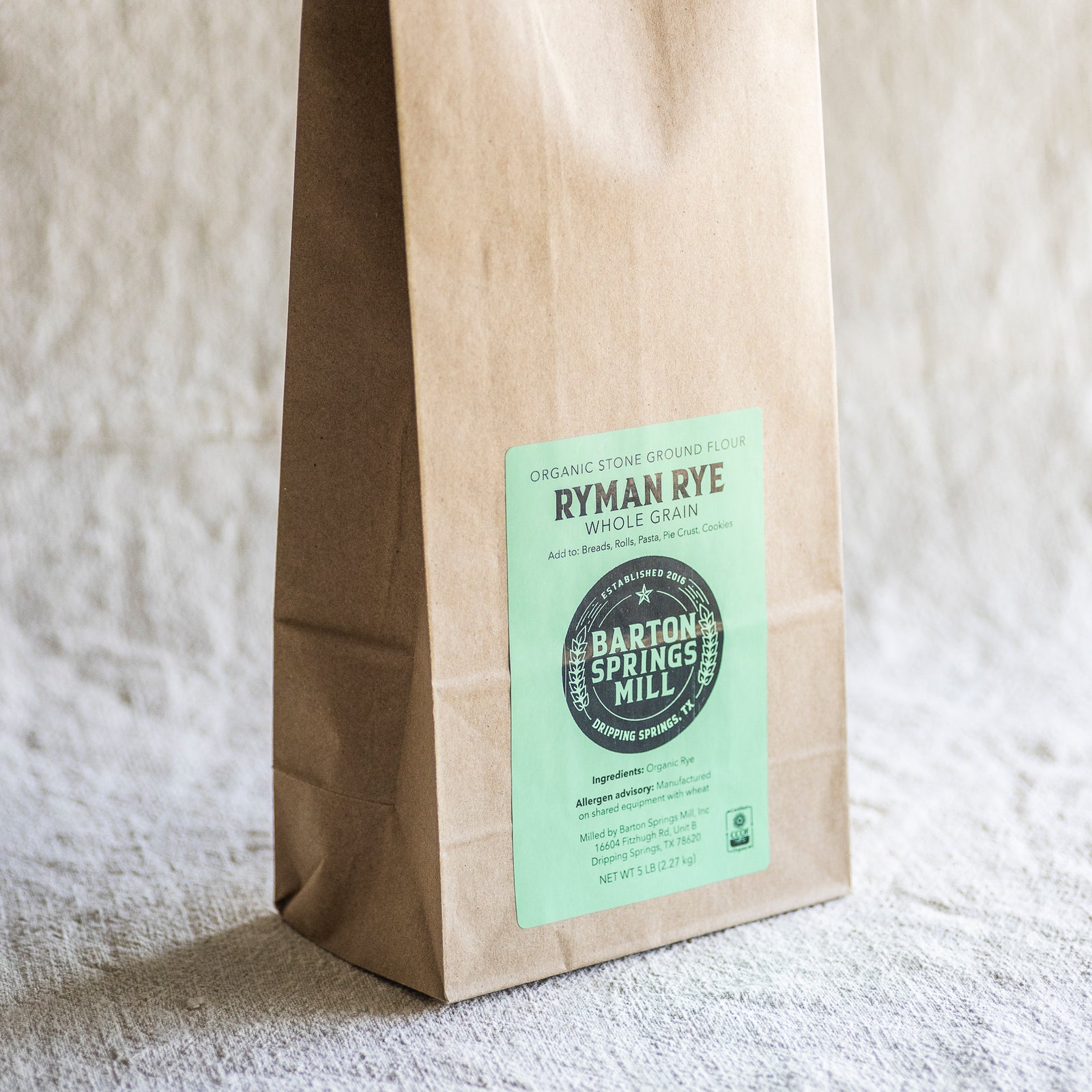 Ryman Rye Flour (certified organic)