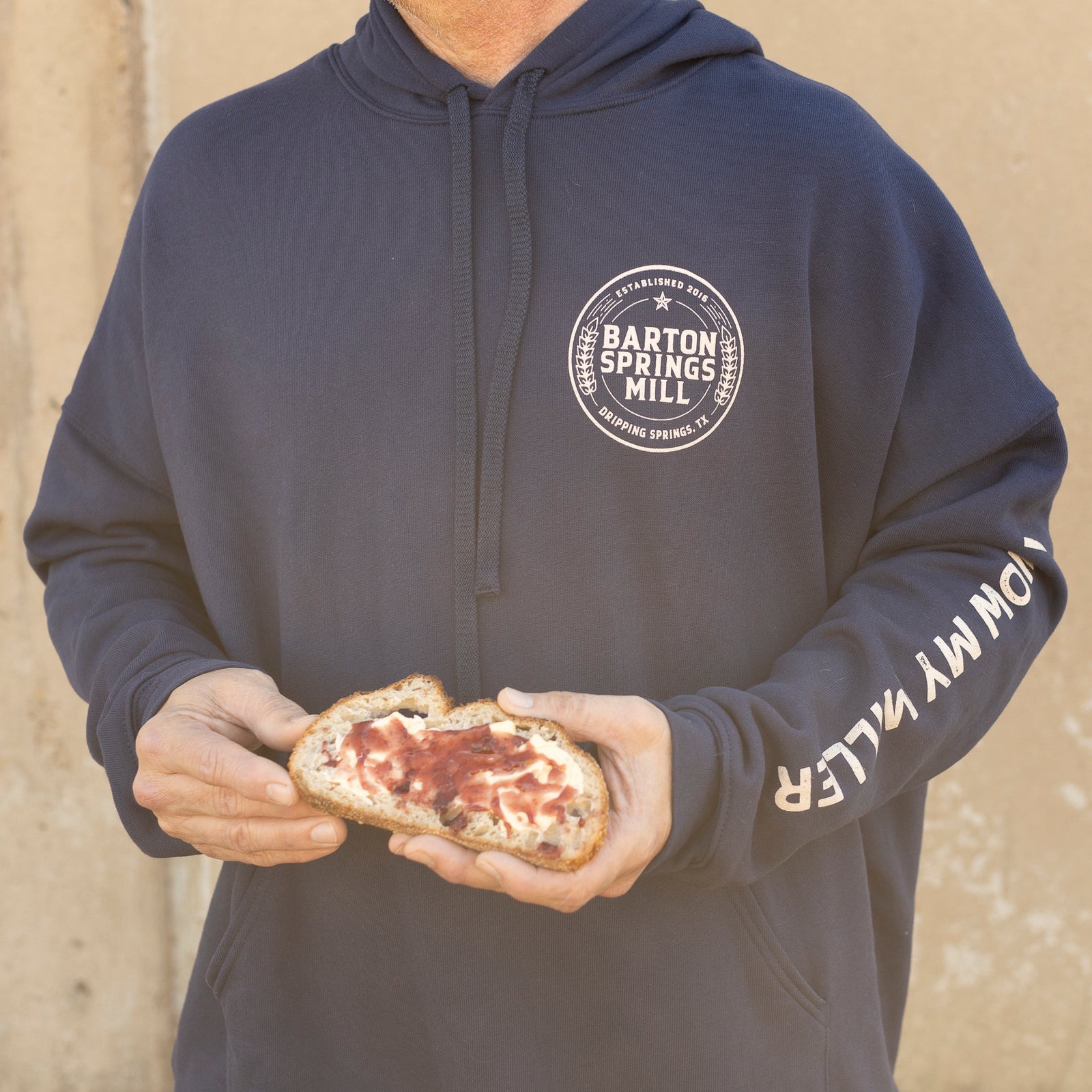 Hoodie Navy Millstone