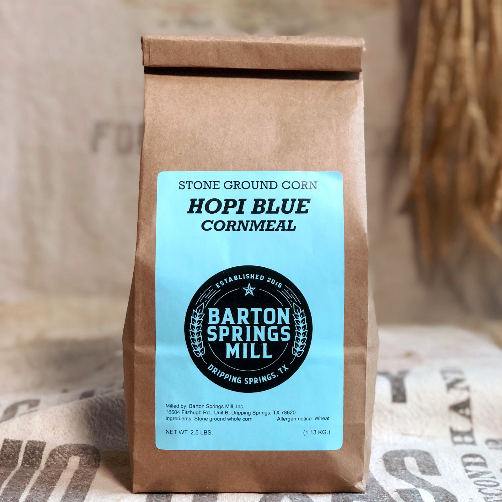 Stone Ground Cornmeal (certified organic)