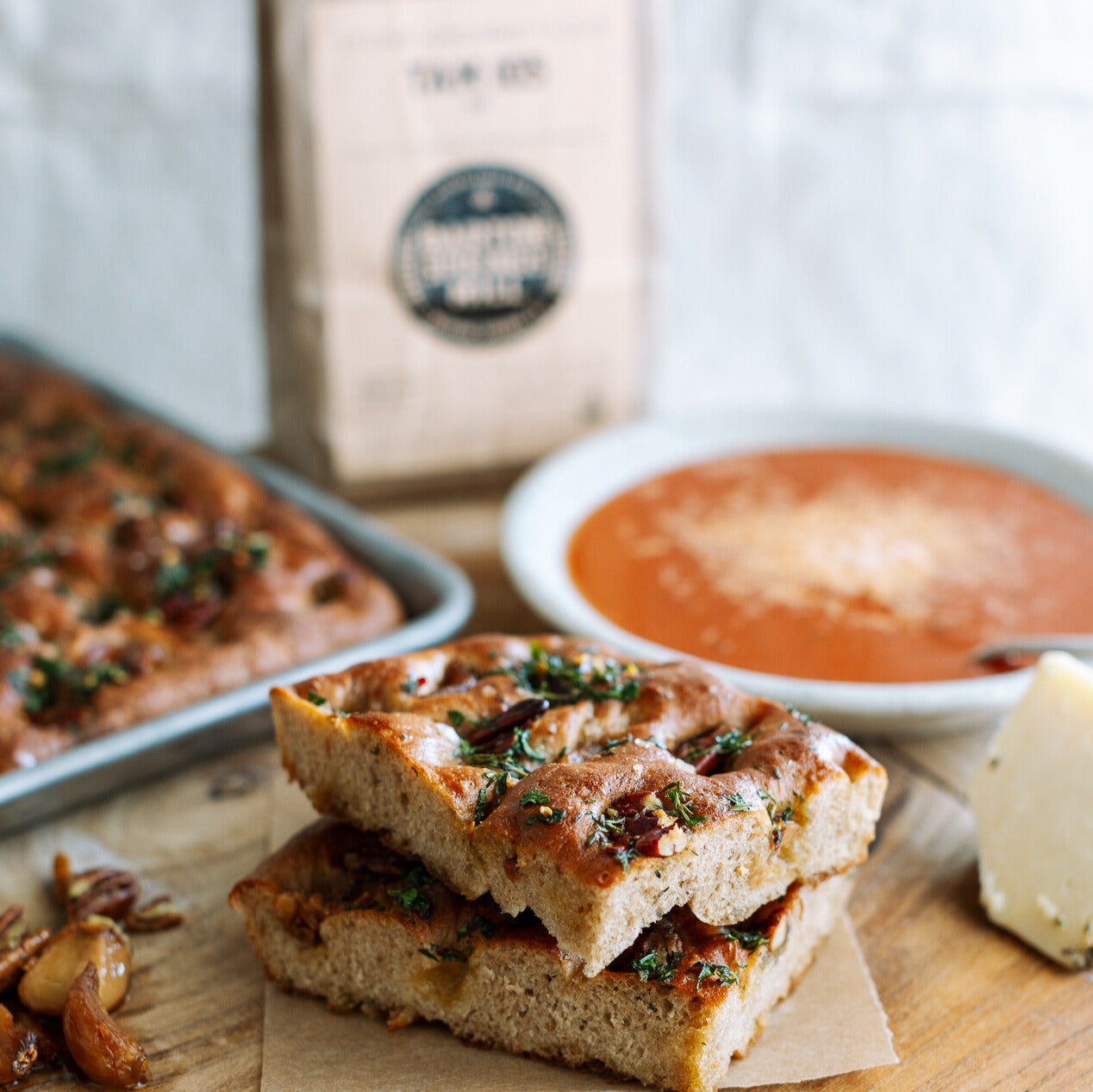 Stone Ground Roman Focaccia