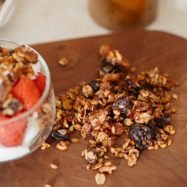 Puffed Wheat Berry Granola - Barton Springs Mill