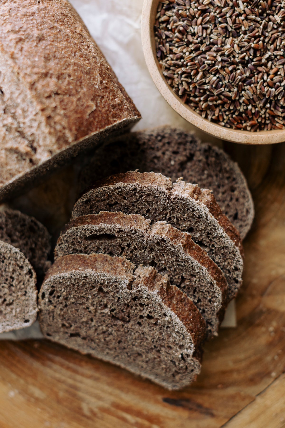 Home-Milled Flour Sourdough Sandwich Loaves