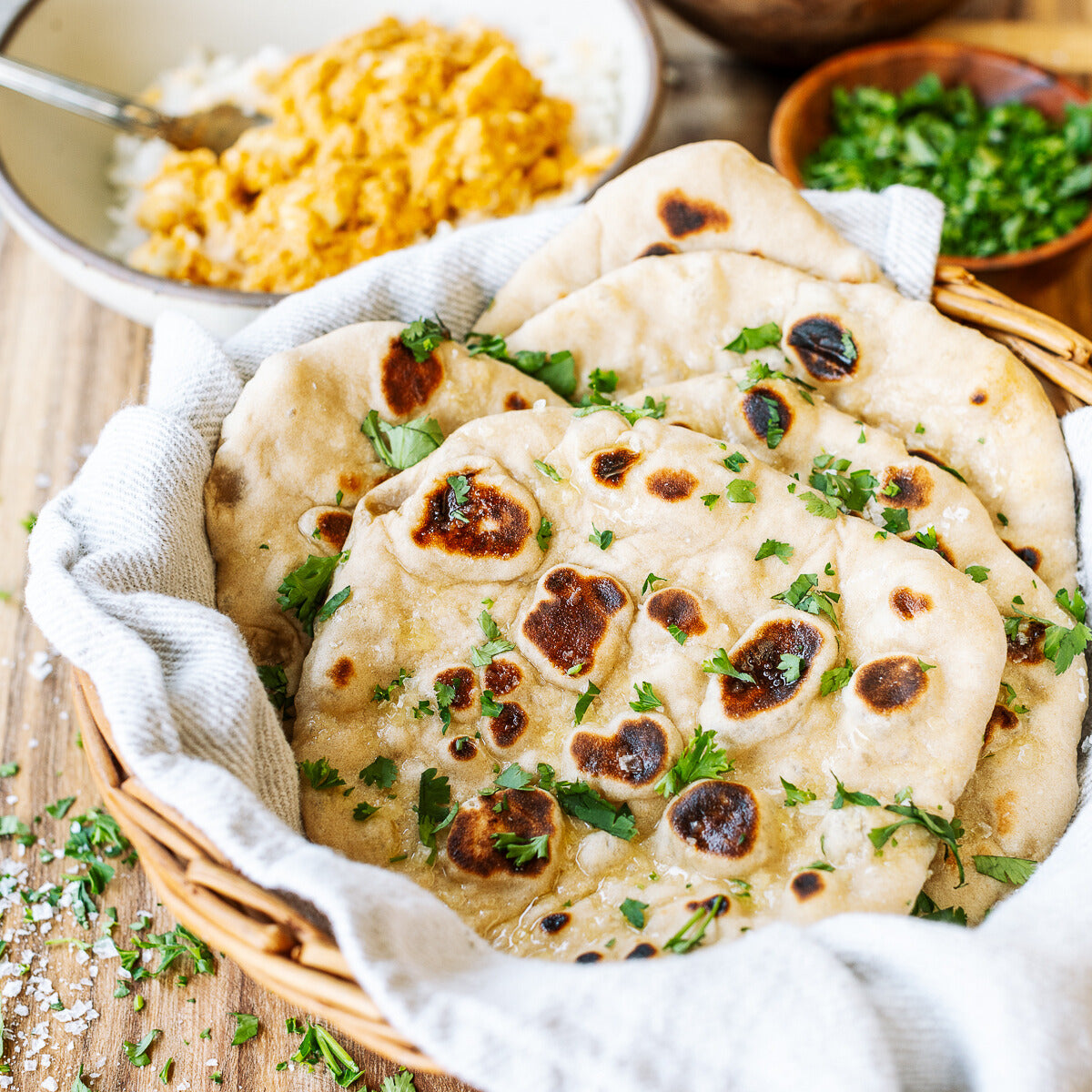 Naan bread - Barton Springs Mill