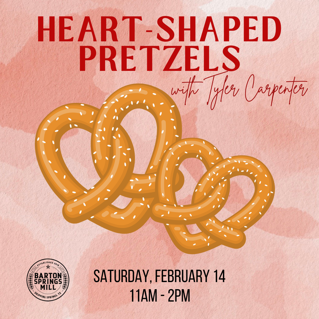 FEBRUARY 14, 2026: Heart-Shaped Pretzels