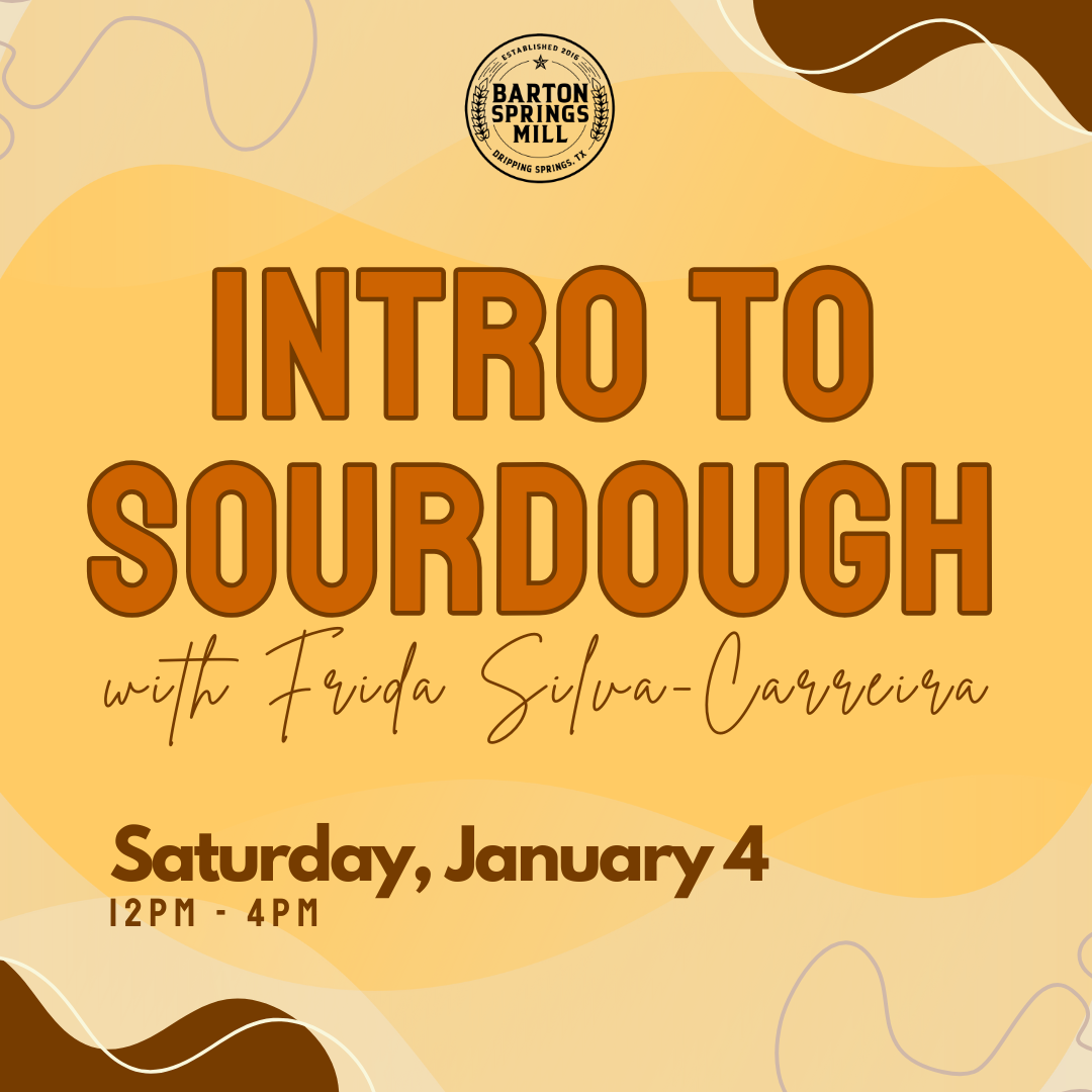 JANUARY 4, 2025: Intro to Sourdough with Frida