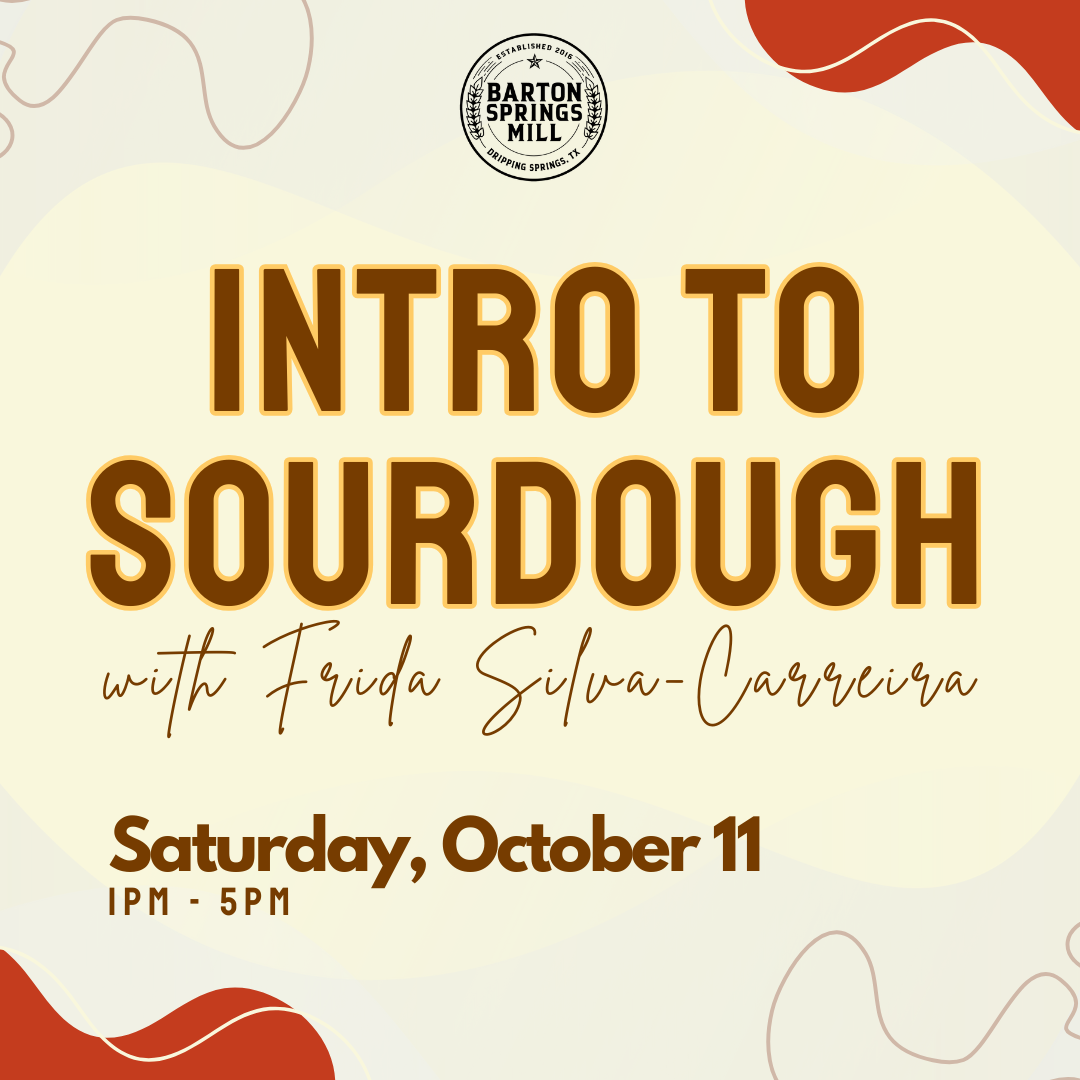 OCTOBER 11, 2025: Intro to Sourdough with Frida