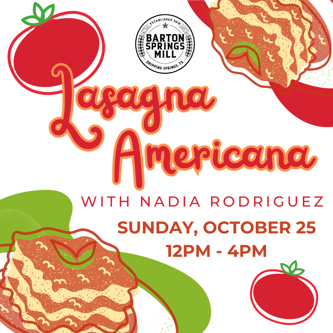 OCTOBER 25, 2026: Lasagna Americana (Partner Class)
