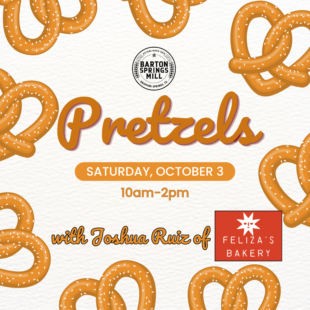 OCTOBER 3, 2026: Pretzels
