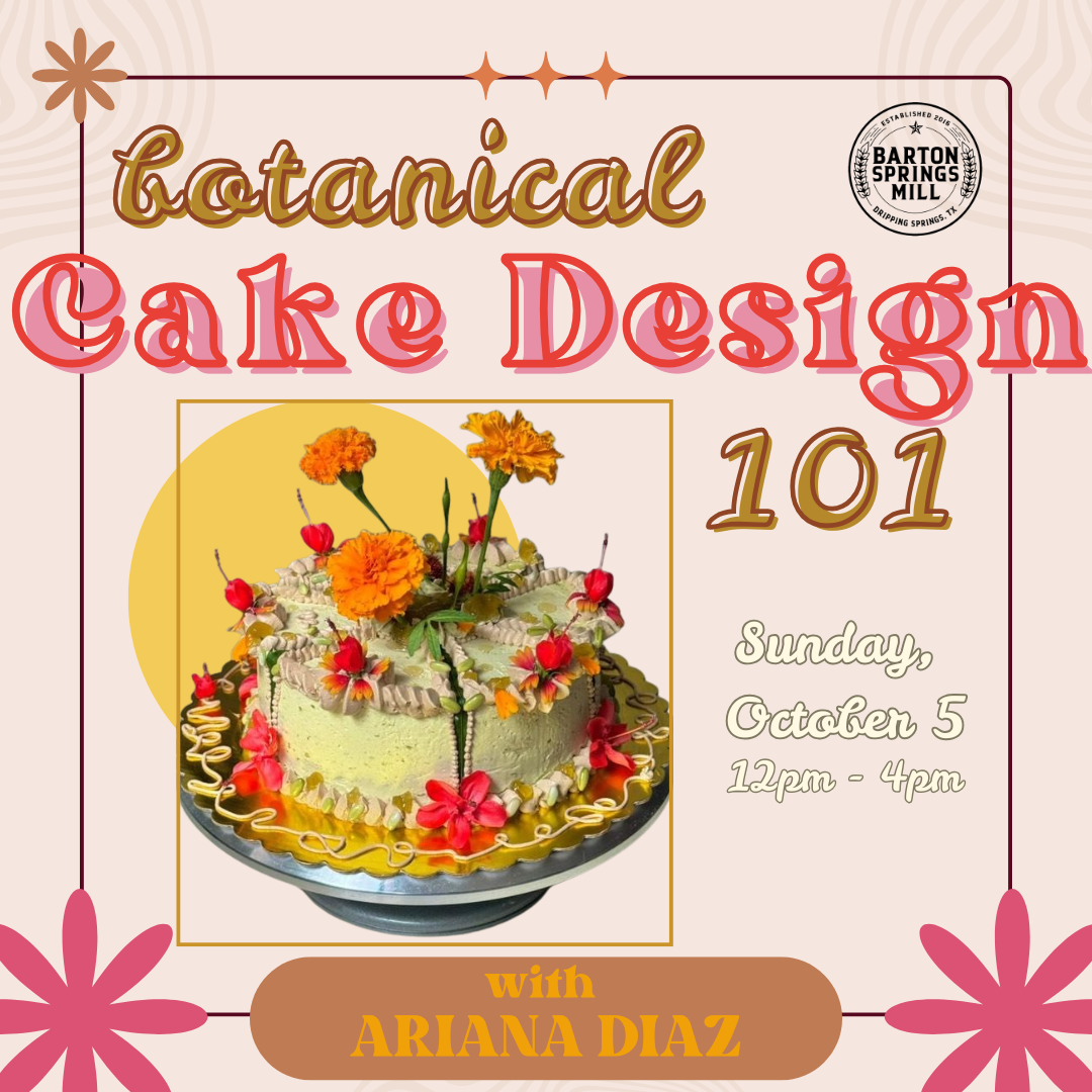 OCTOBER 5, 2025: Botanical Cake Design 101