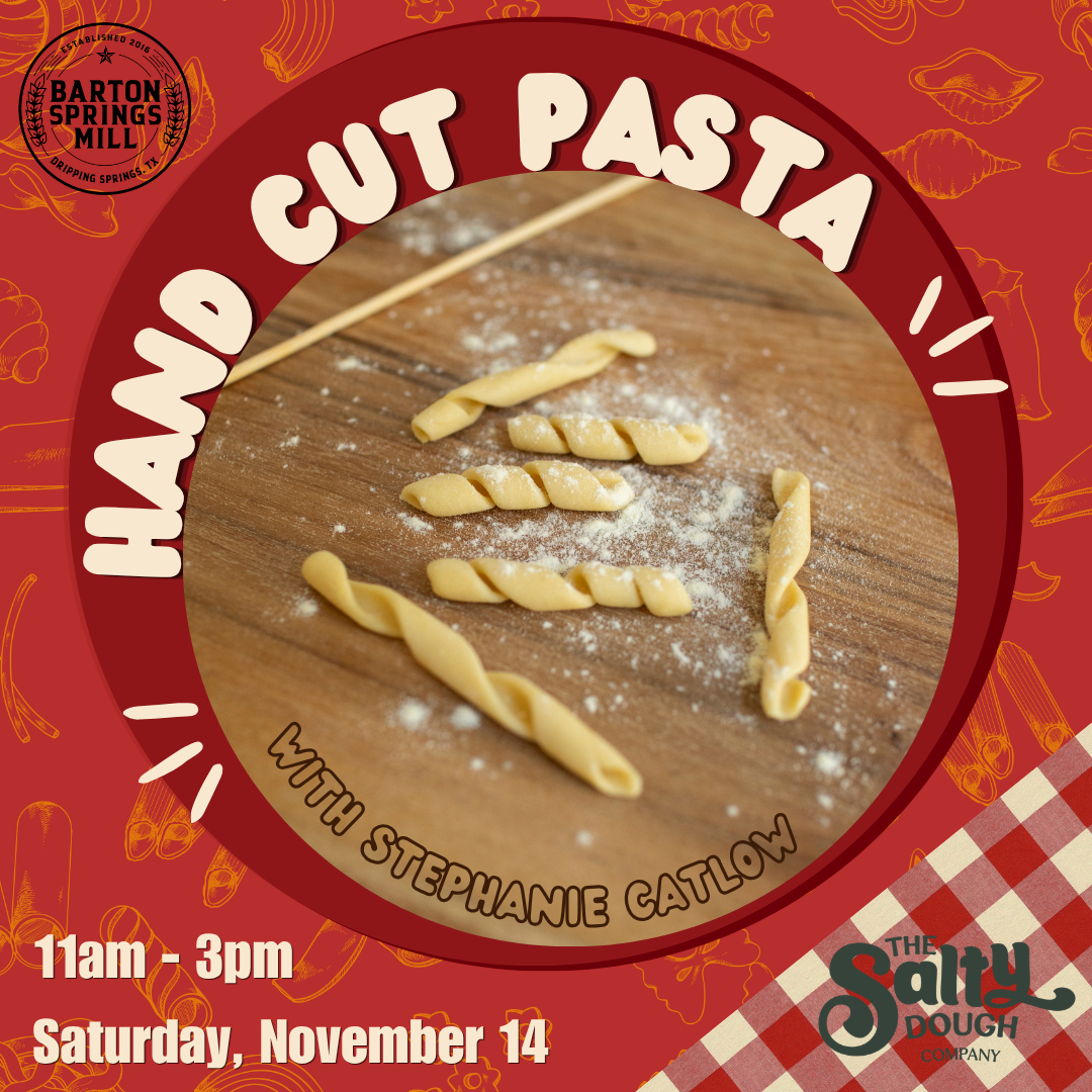 NOVEMBER 14, 2026: Hand-Cut Pasta