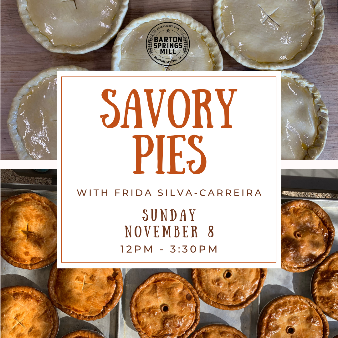NOVEMBER 8, 2026: Savory Pies