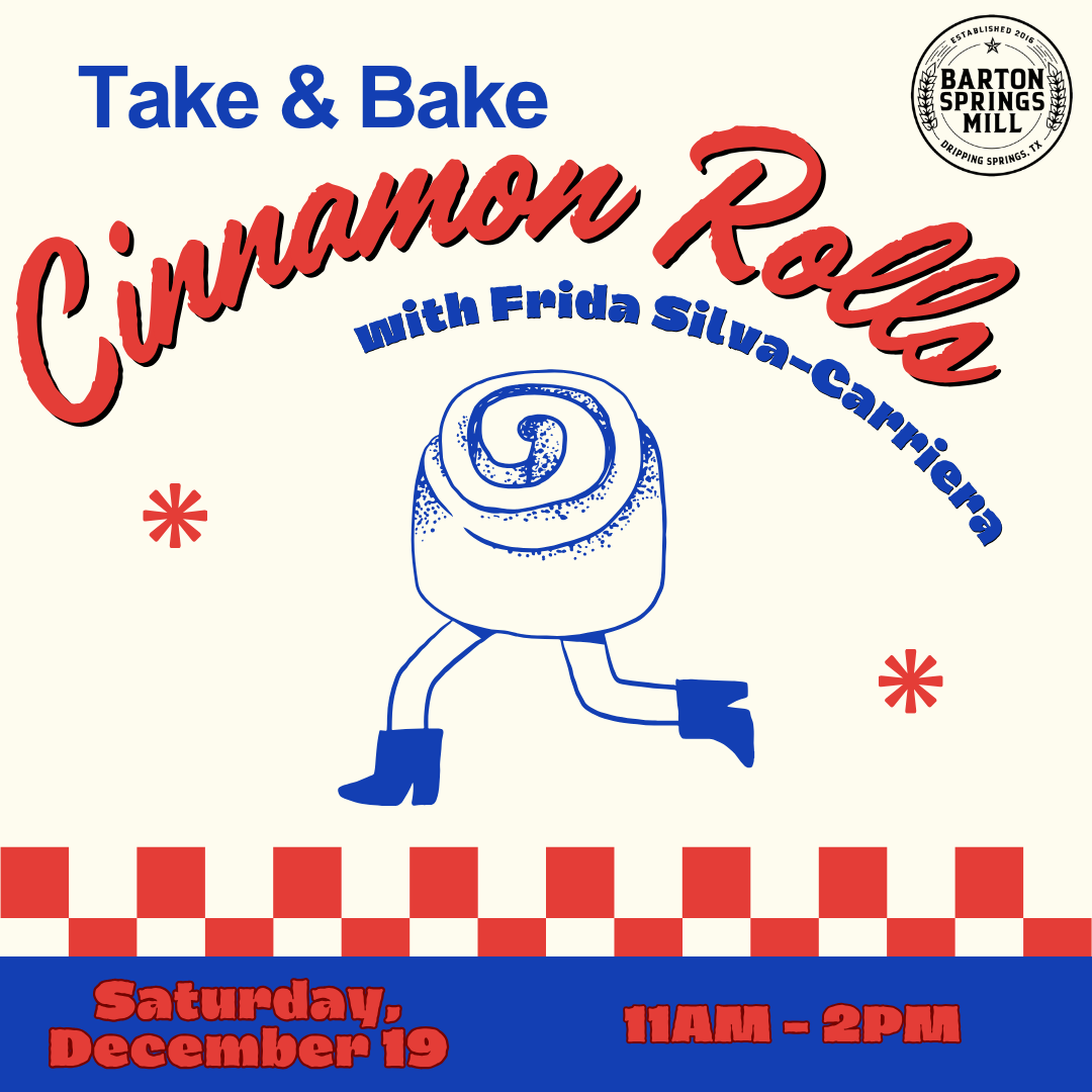 DECEMBER 19, 2026: Take & Bake Cinnamon Rolls
