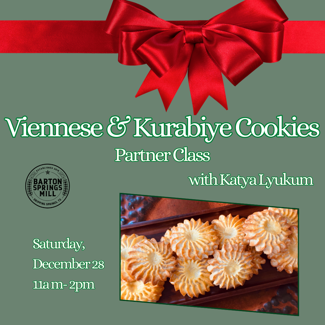 DECEMBER 28, 2024: Viennese and Kurabiye Cookies