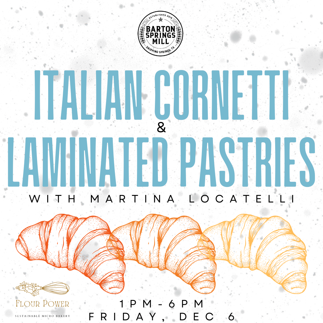 DECEMBER 6, 2024: Italian Cornetti &amp; Laminated Pastries