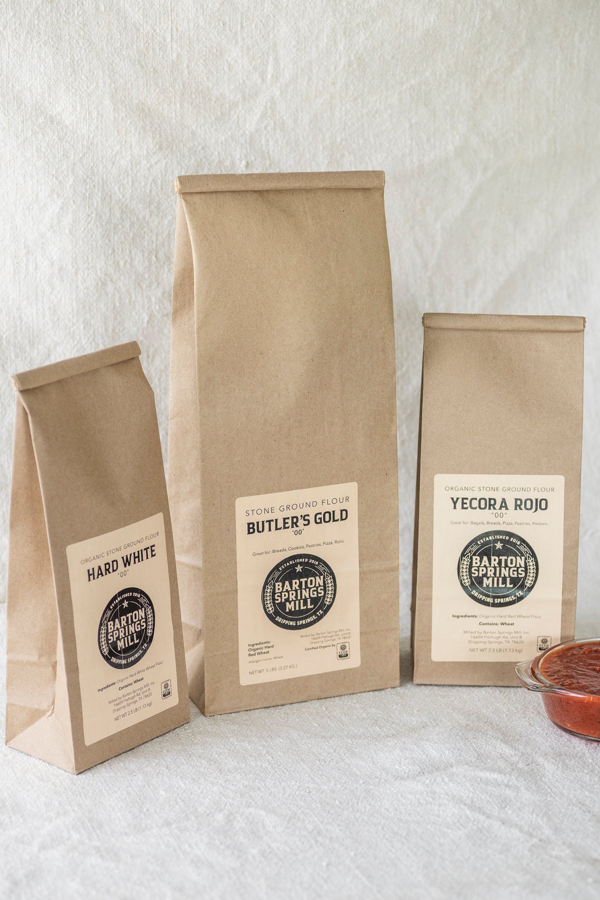 Pizza &amp; Pasta Flours Bundle (certified organic)