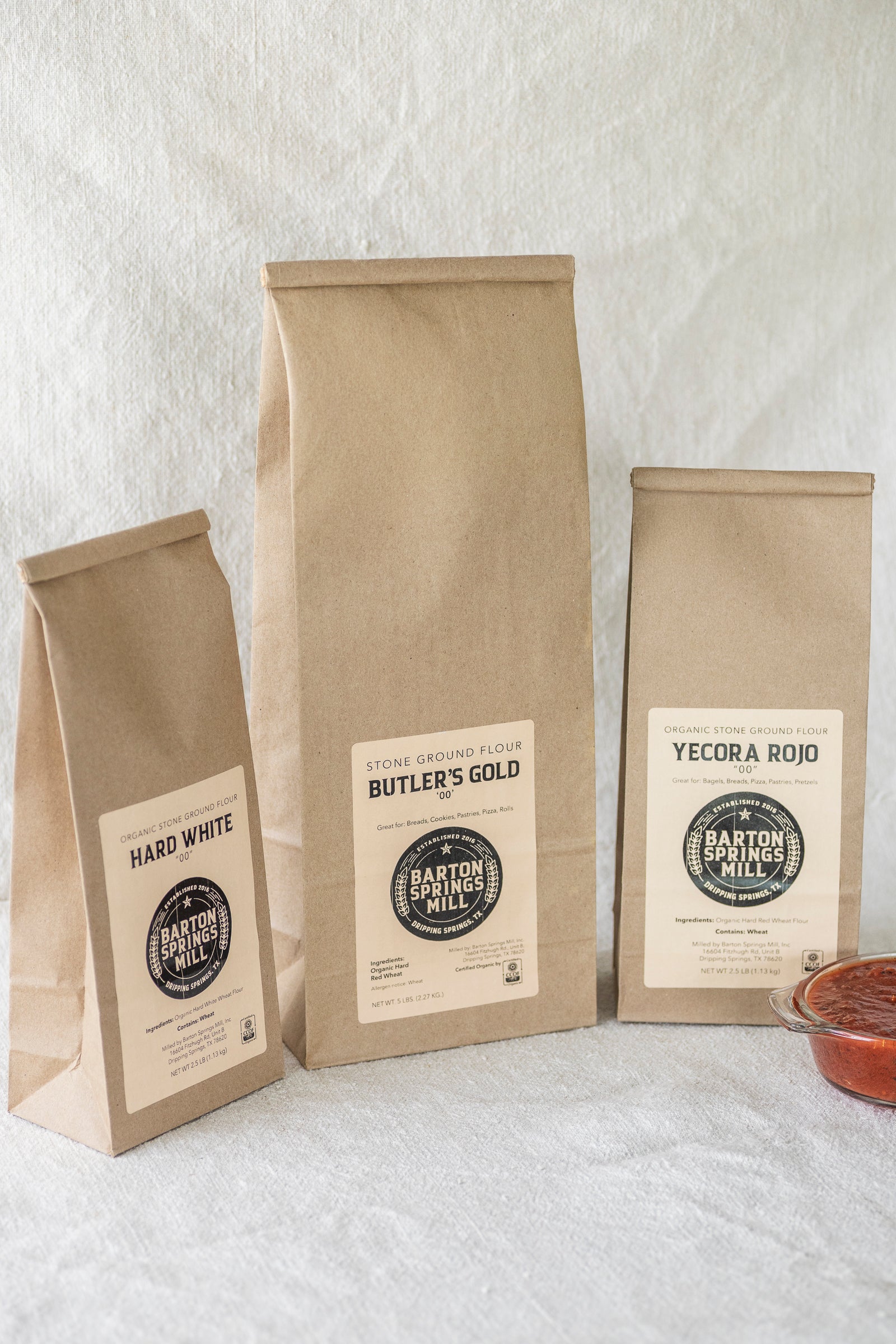 Pizza & Pasta Flours Bundle (certified organic)