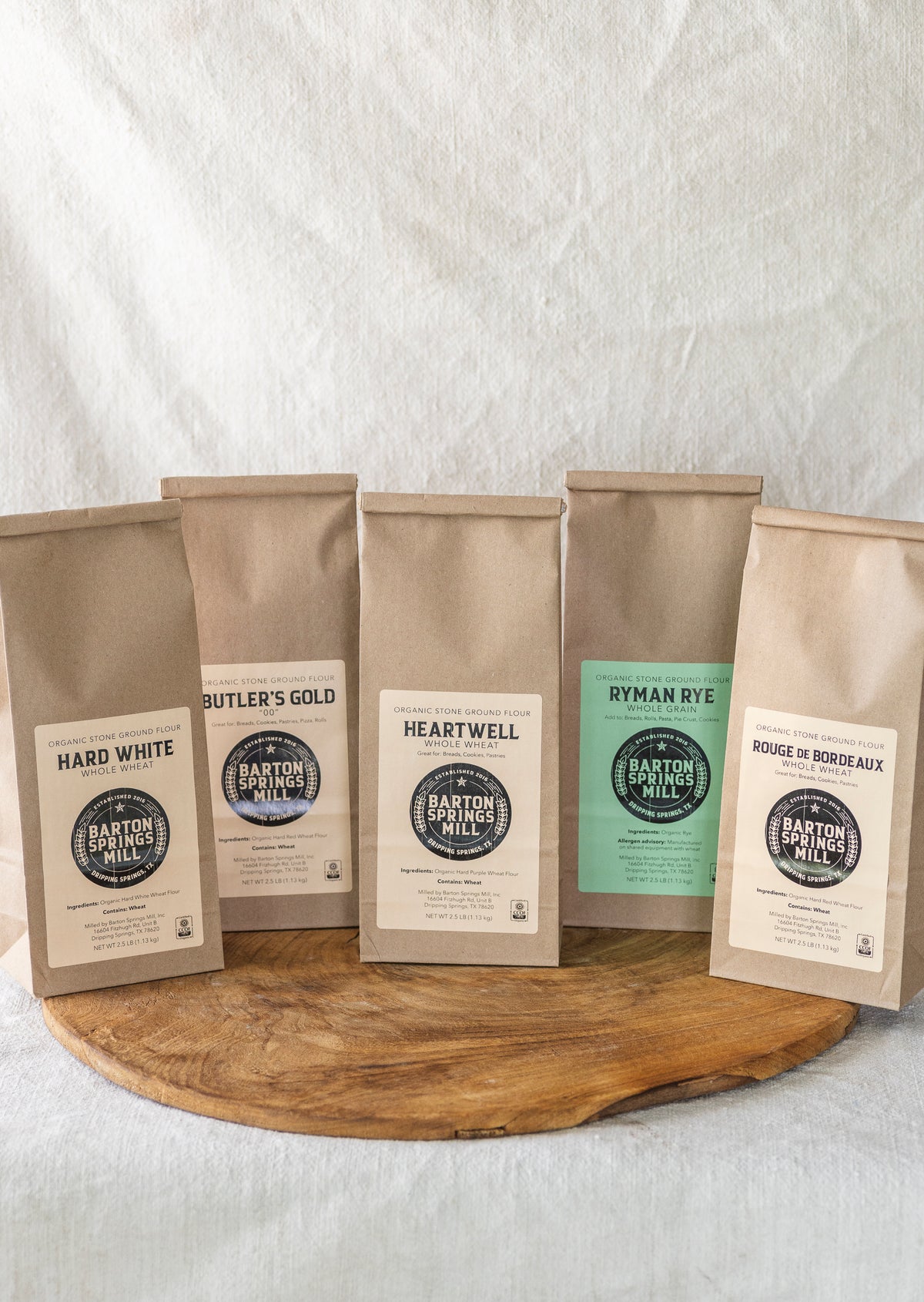 Bread Flours Bundle (certified organic)