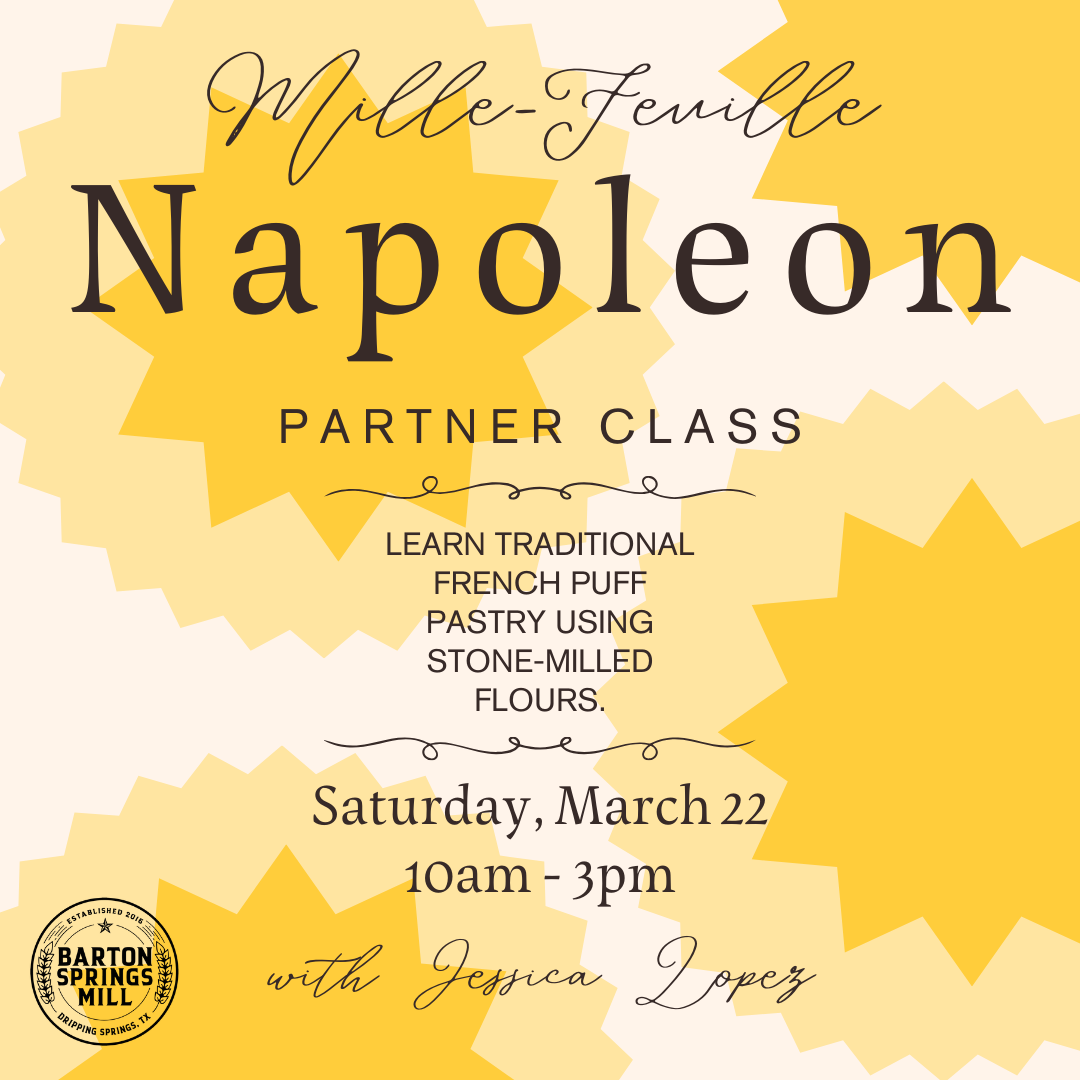 MARCH 22, 2025: Mille-Feuille (Napoleon) Partner Class