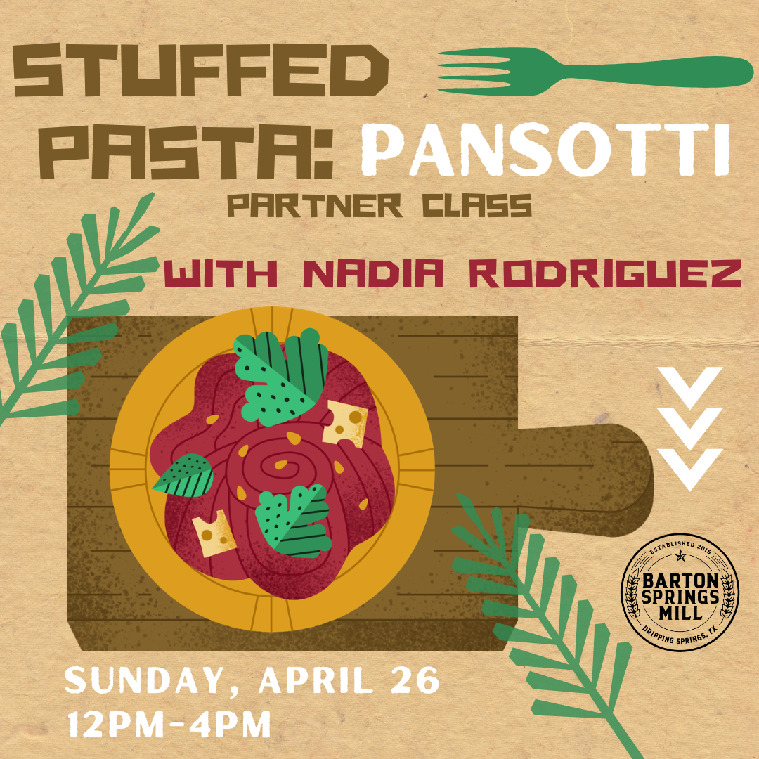 APRIL 26, 2026: Stuffed Pastas: Pansotti (Partner Class)