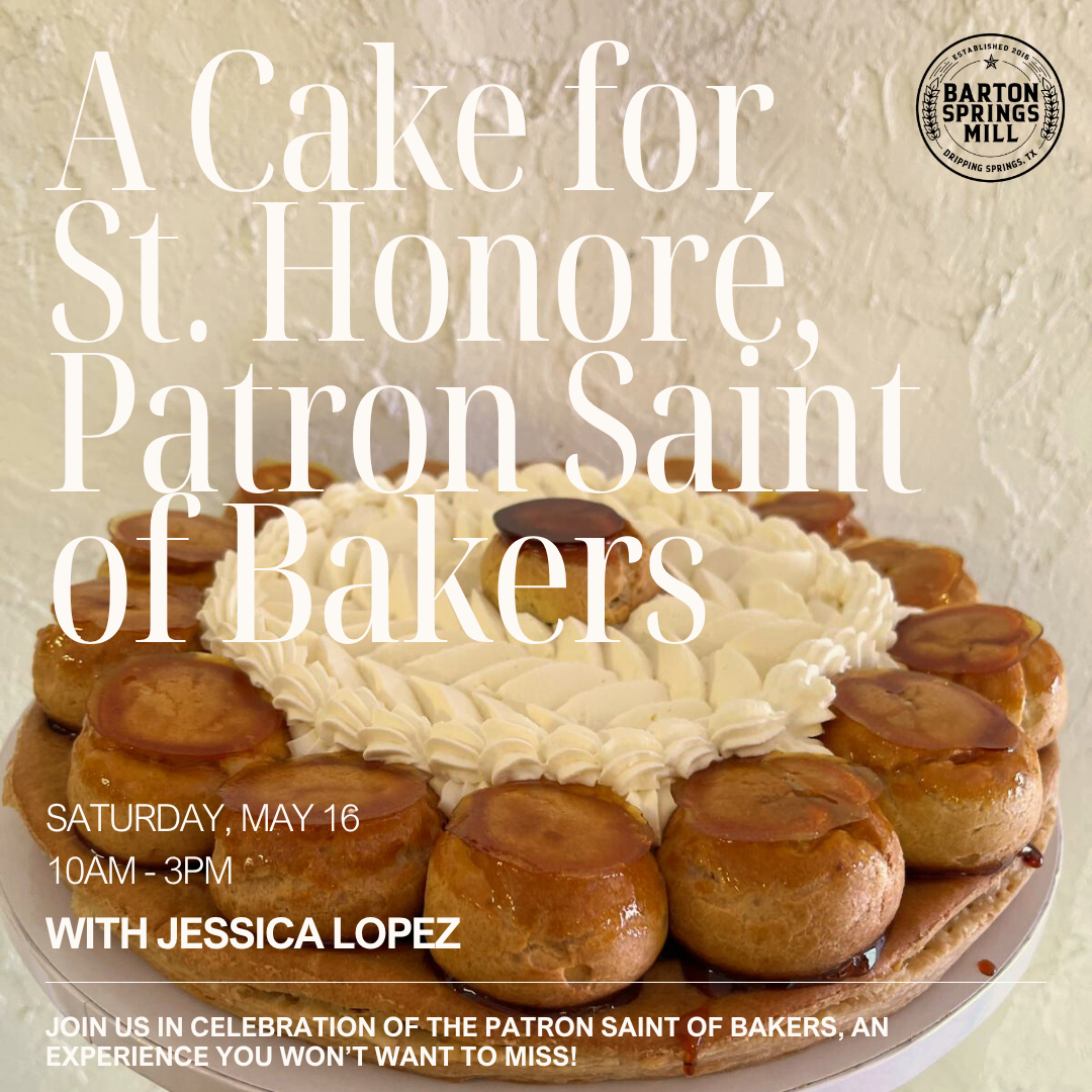 MAY 16, 2026: A Cake for St. Honoré Patron Saint of Bakers