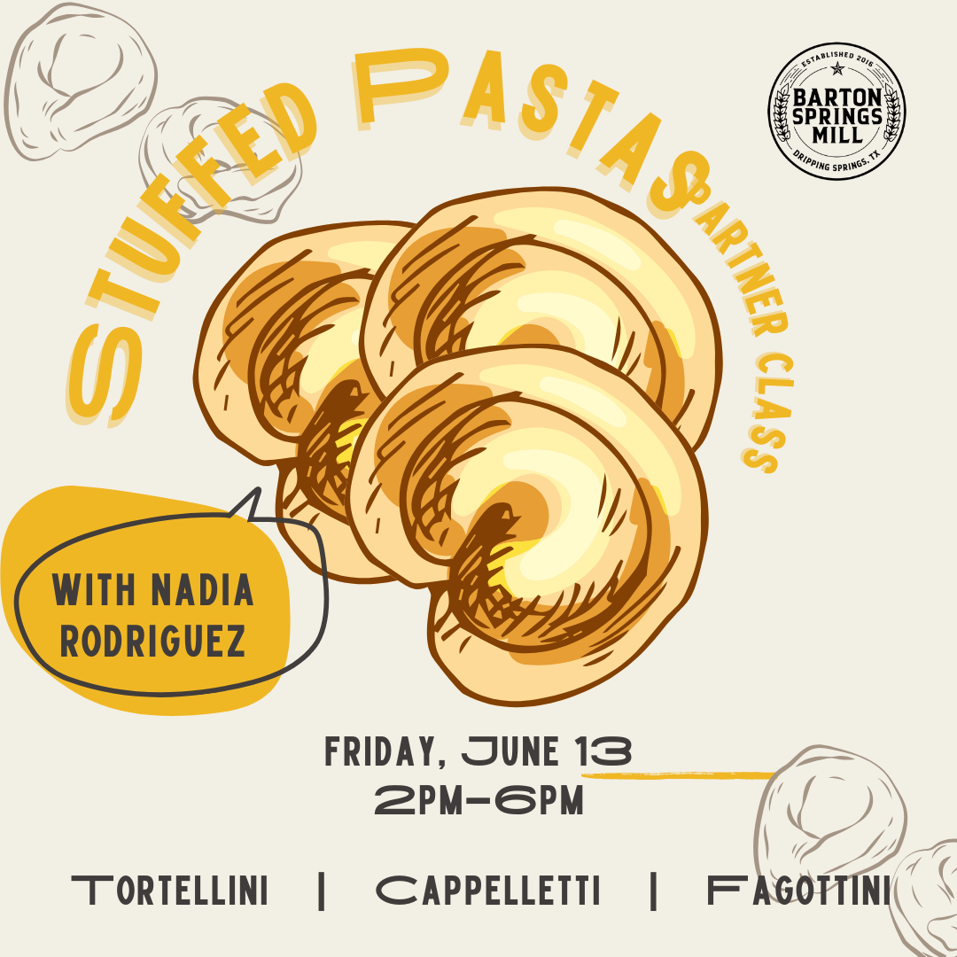 JUNE 13, 2025: Stuffed Pastas (Partner Class)