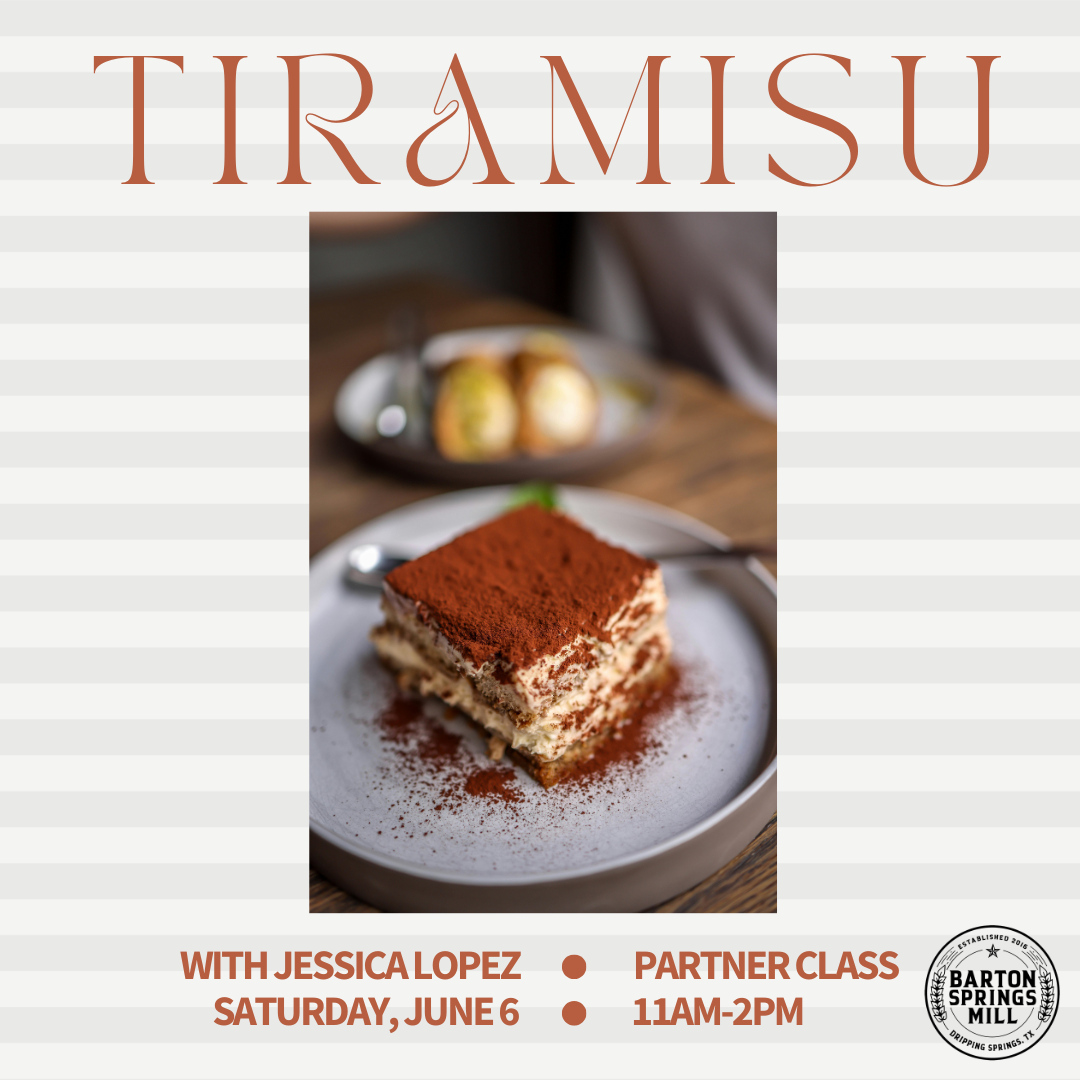 JUNE 6, 2026: Tiramisu (Partner Class)