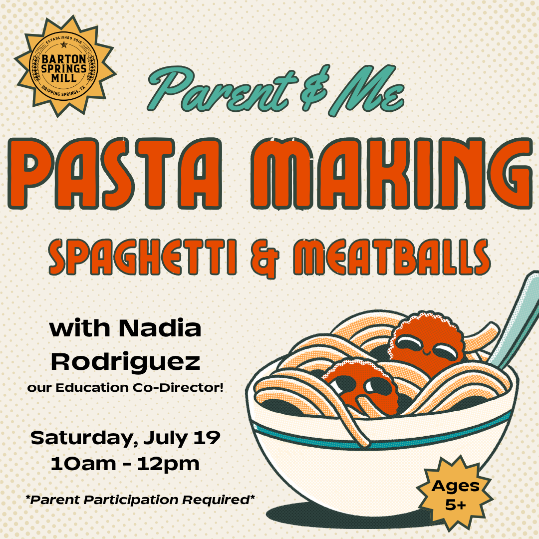 JULY 19, 2025: Parent &amp; Me - Spaghetti &amp; Meatballs (Partner Class)