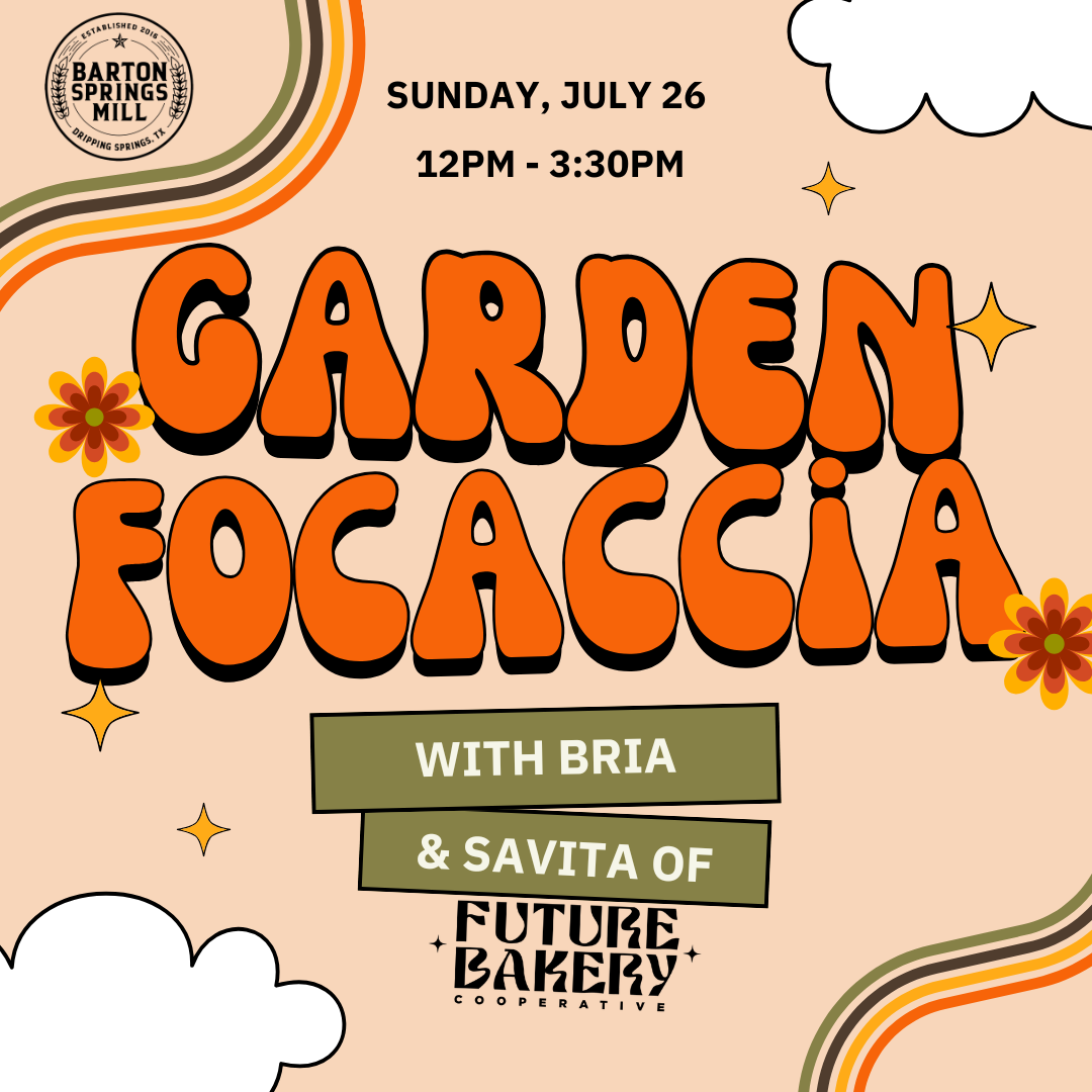 JULY 26, 2026: Garden Focaccia
