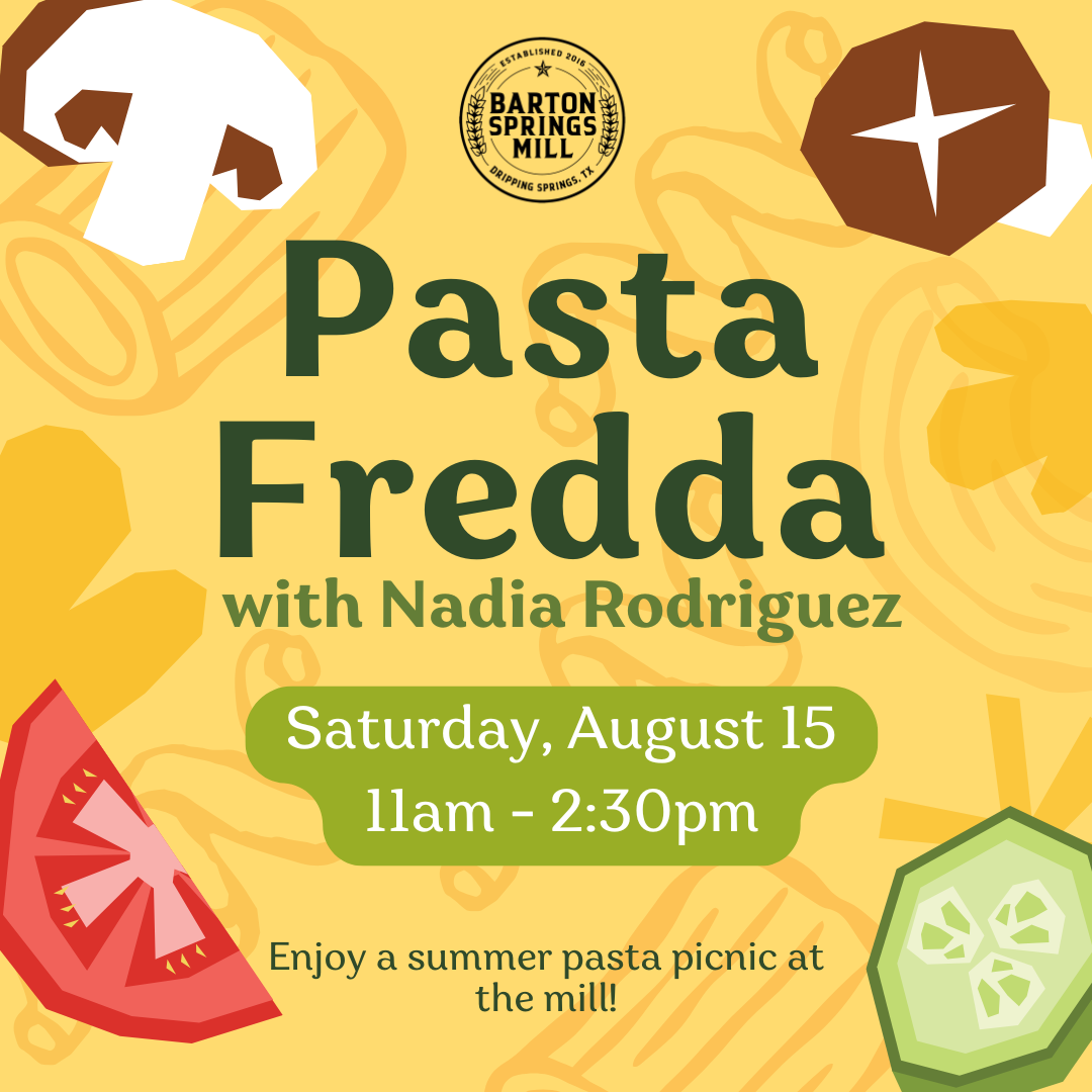 AUGUST 15, 2026: Pasta Fredda