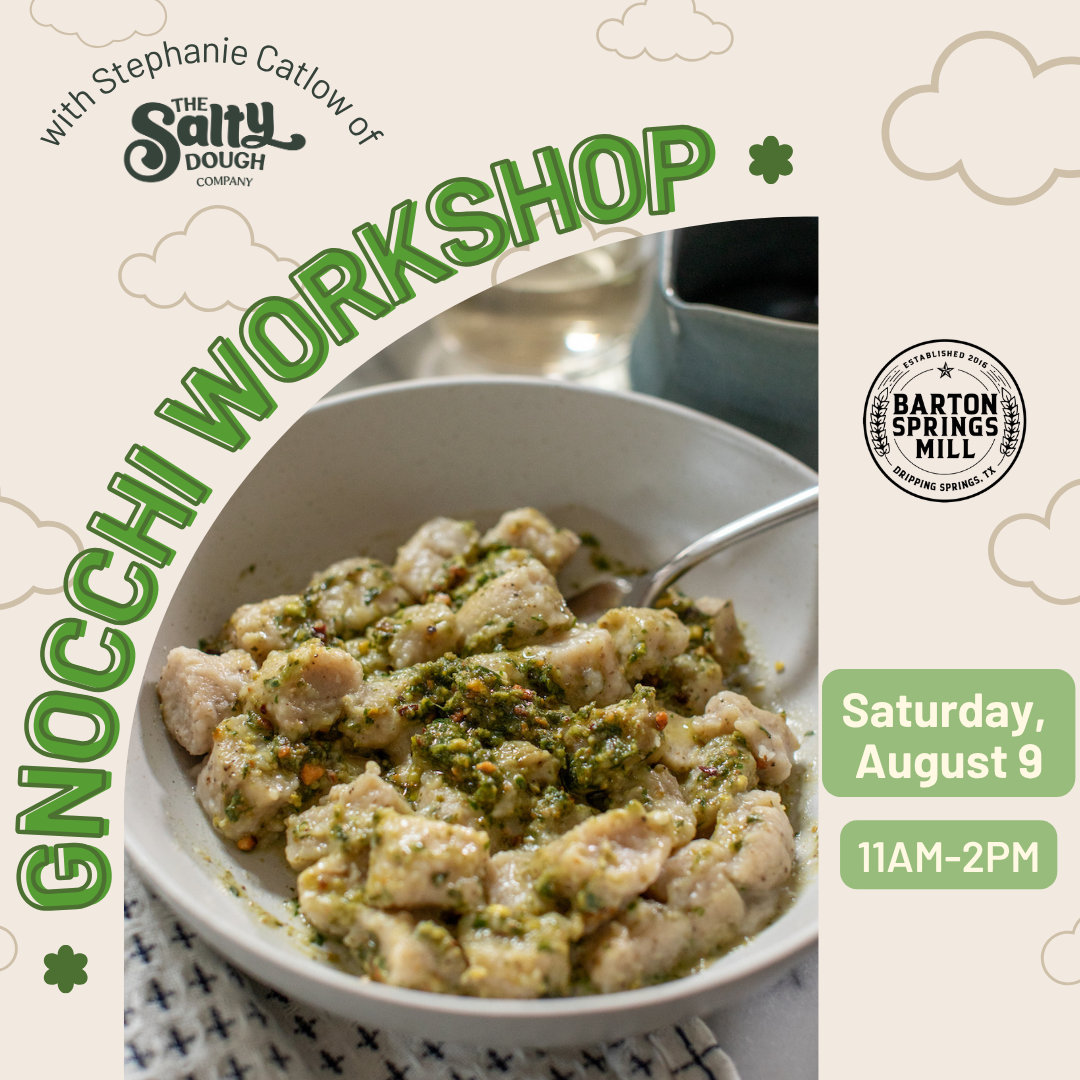 AUGUST 9, 2025: Gnocchi Workshop