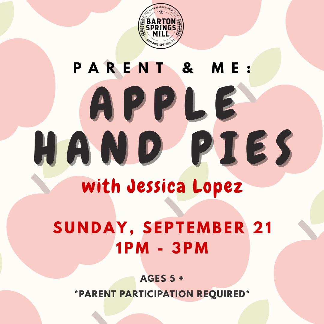 SEPTEMBER 21, 2025: Parent & Me - Apple Hand Pies