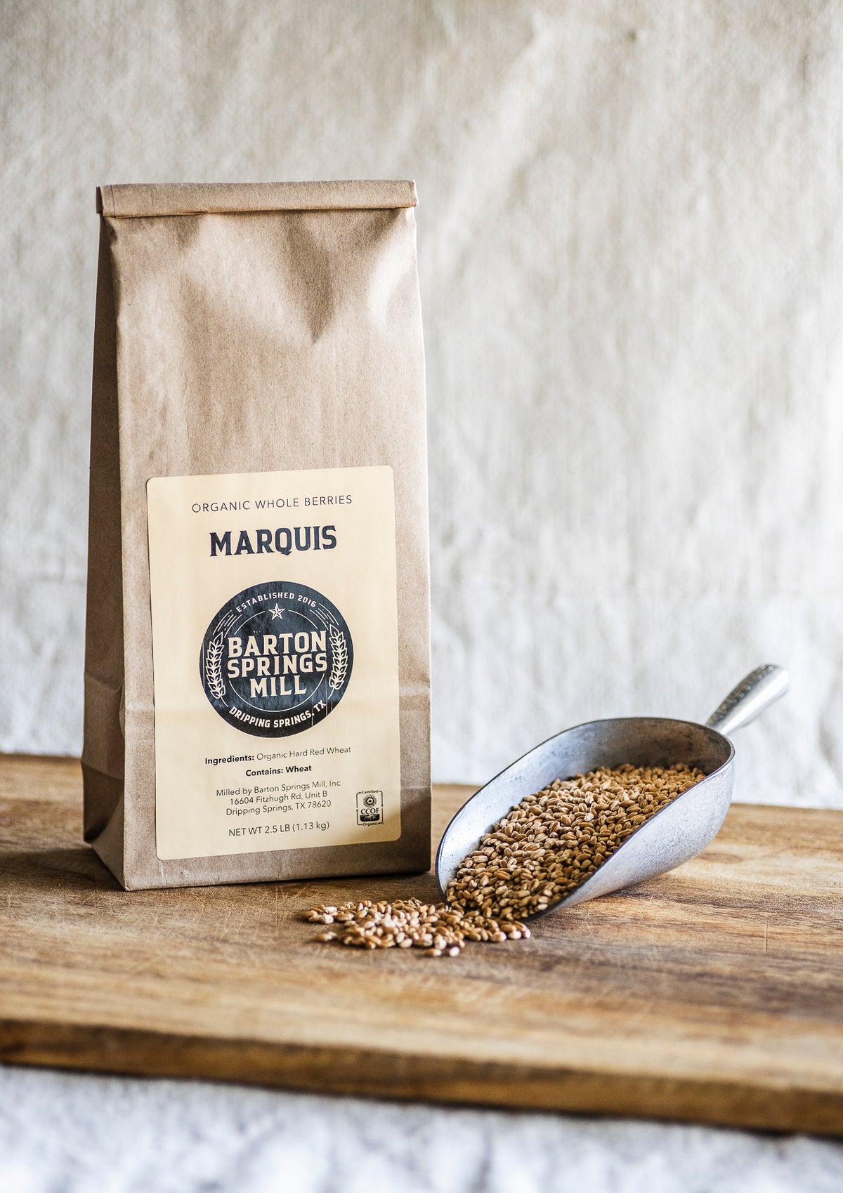 Marquis Wheat Berries (certified organic)