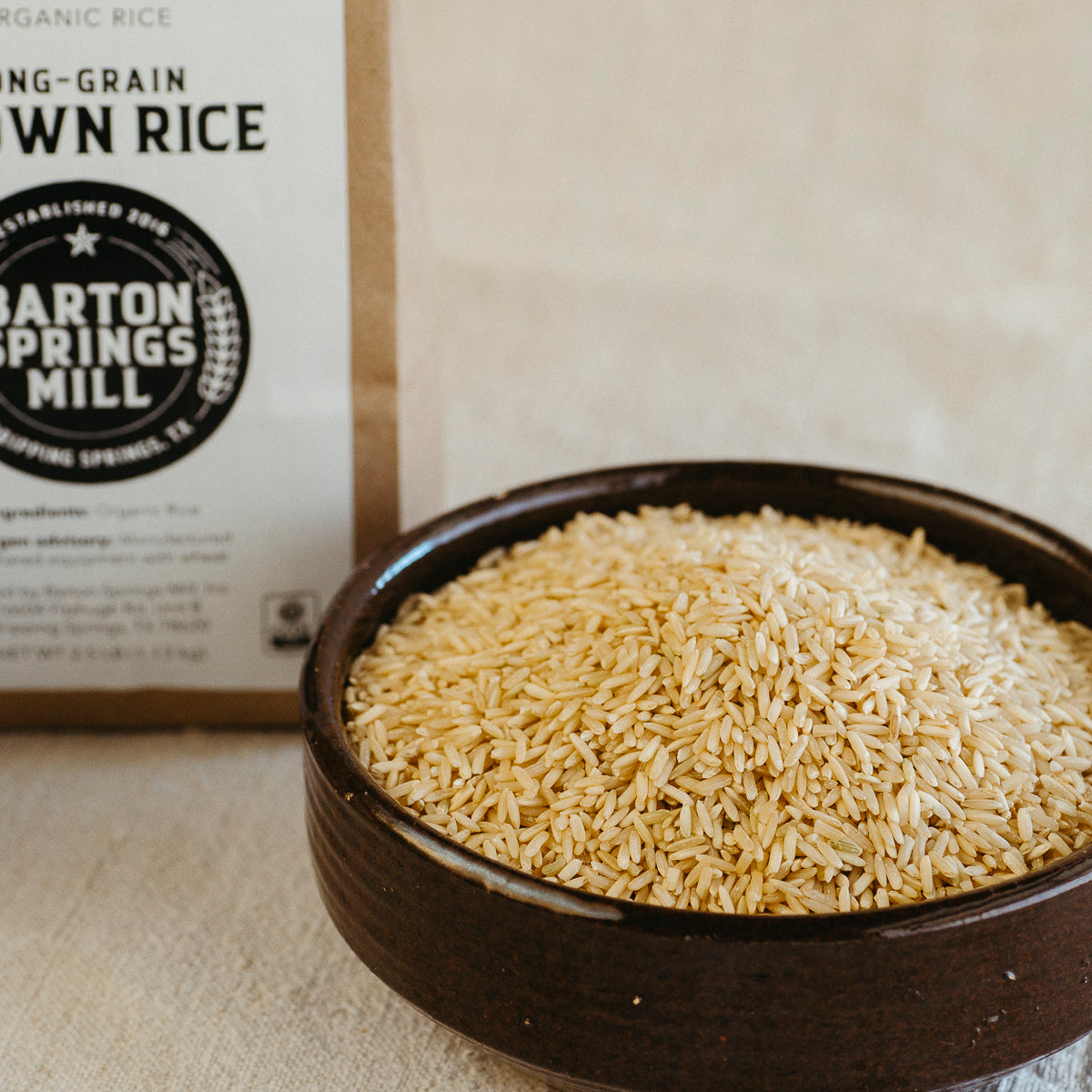 New! Organic Long-Grain Rice