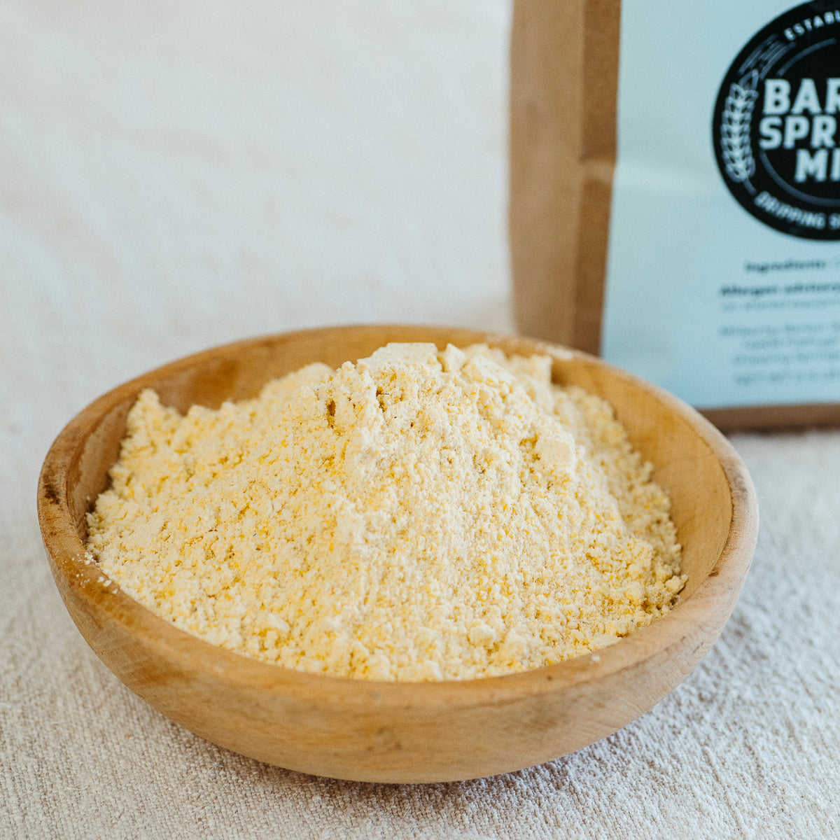 Stone Ground Cornmeal (certified organic)