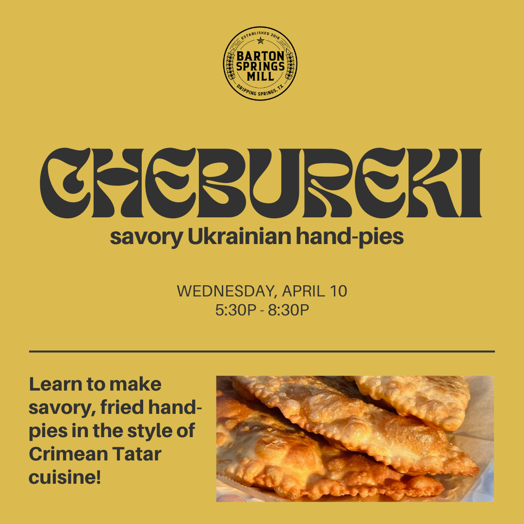 APRIL 10, 2024: Chebureki - Savory Hand Pies