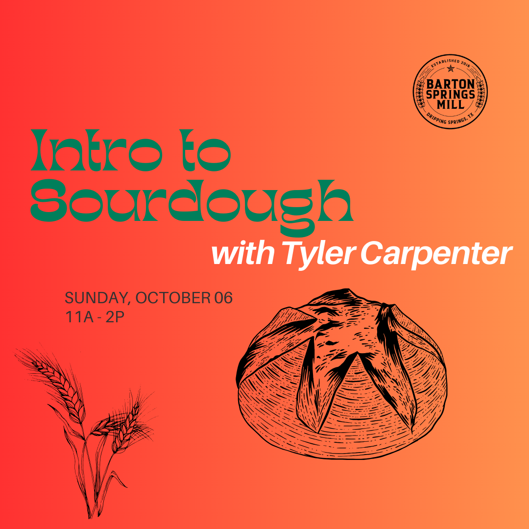 OCTOBER 6, 2024: Intro to Sourdough with Tyler Carpenter