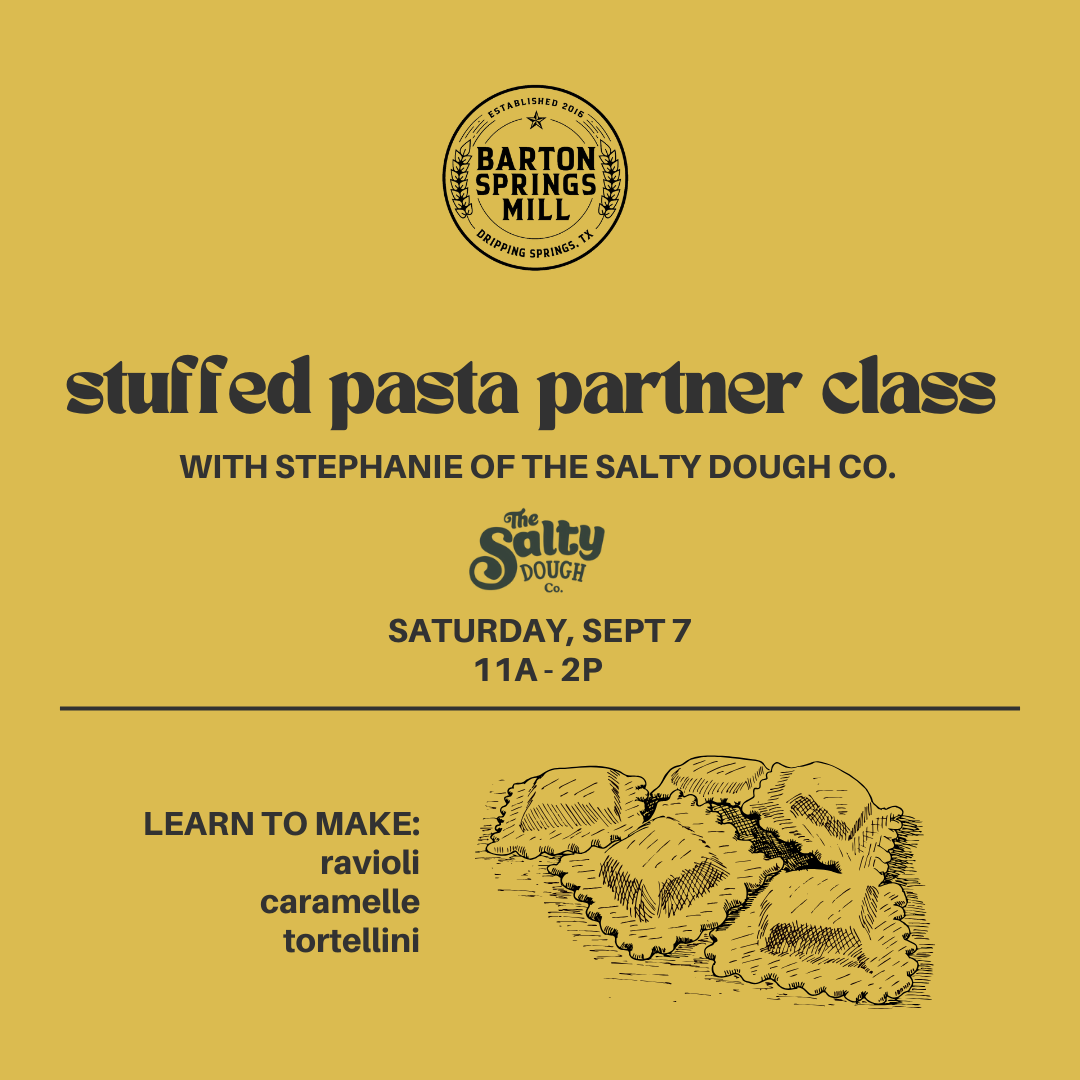 SEPTEMBER 7, 2024: Stuffed Pasta Partner&#39;s Class