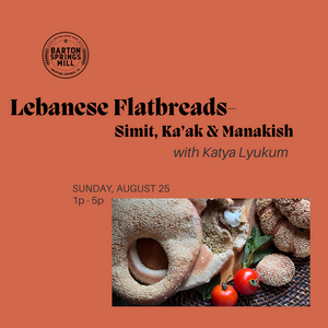 AUGUST 25, 2024: Lebanese Flatbreads - Partner Class