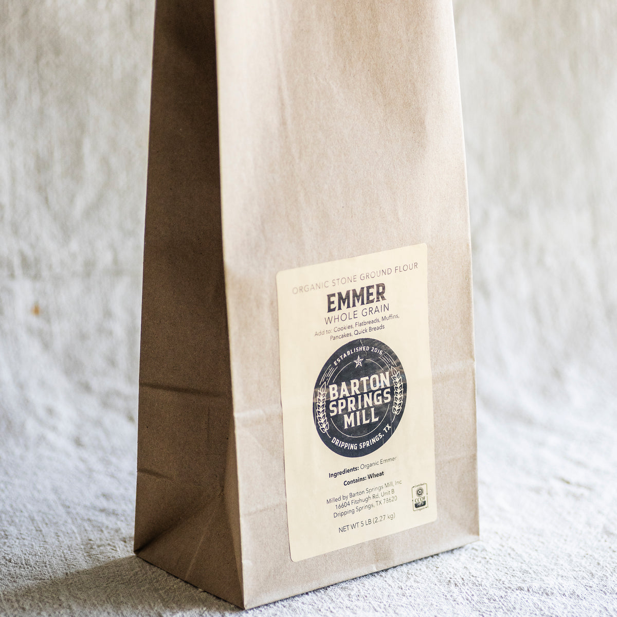 Emmer Flour (certified organic)