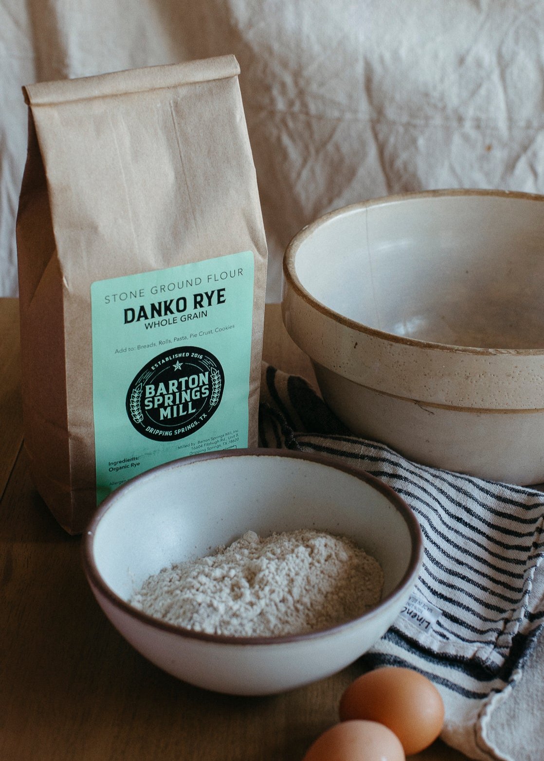 Danko Rye Flour (certified organic)