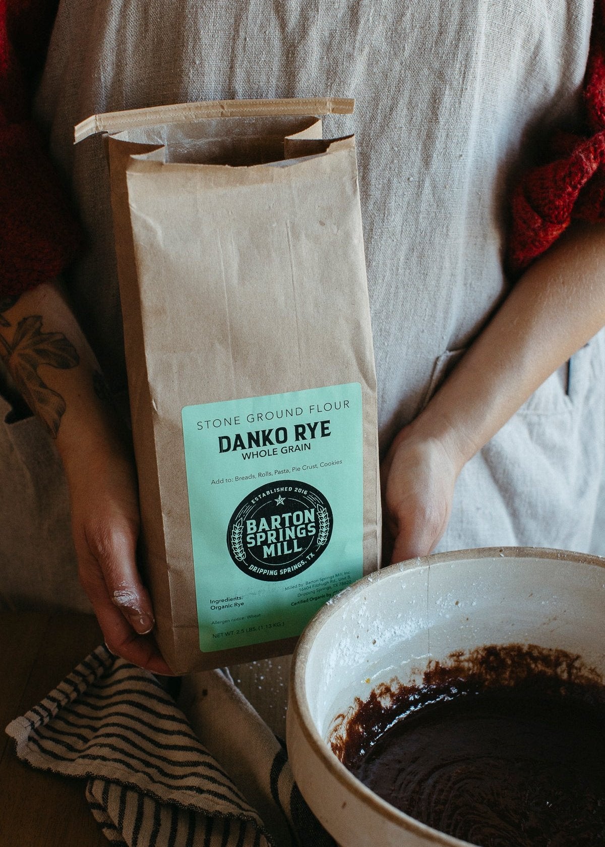 Danko Rye Flour (certified organic)